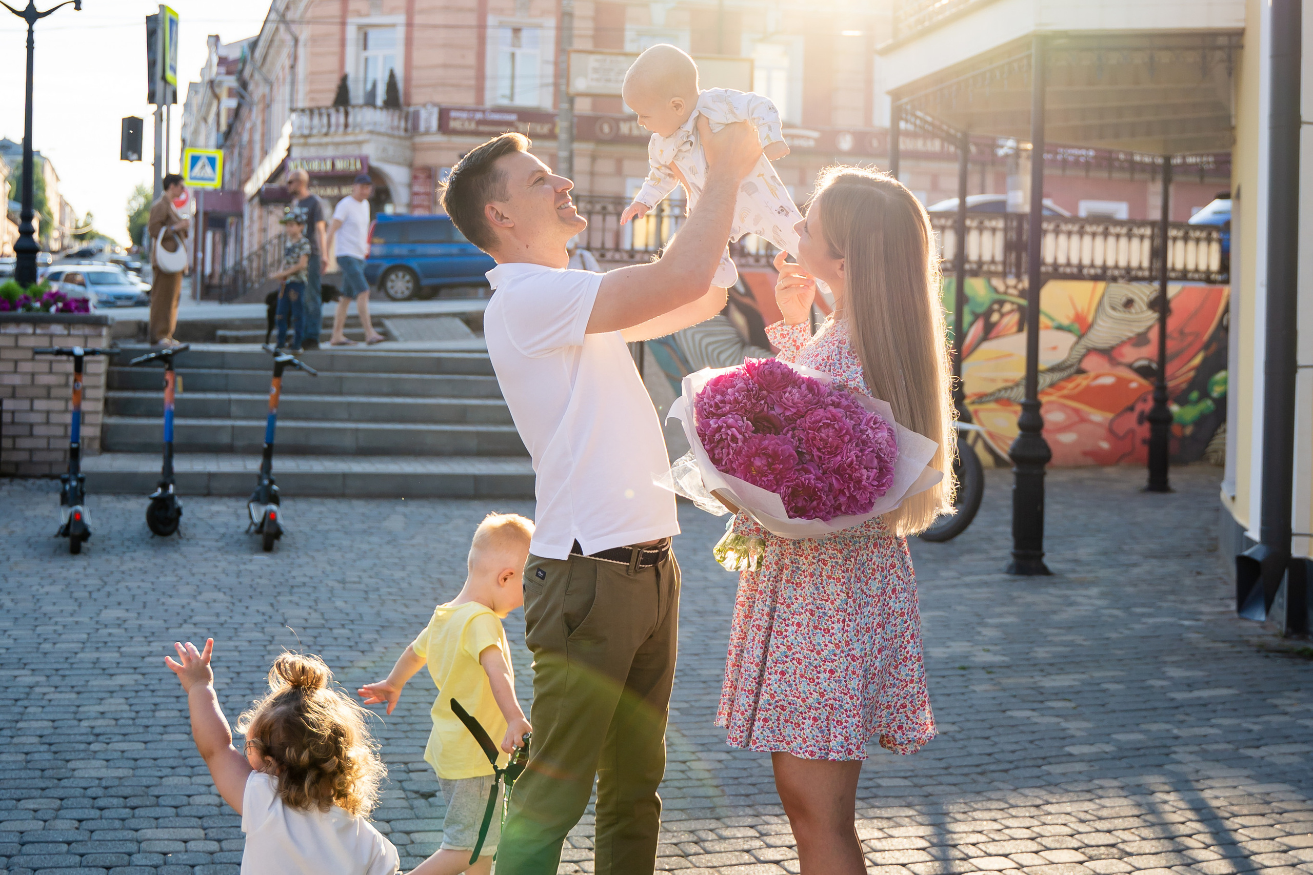 Фотосессии на улице