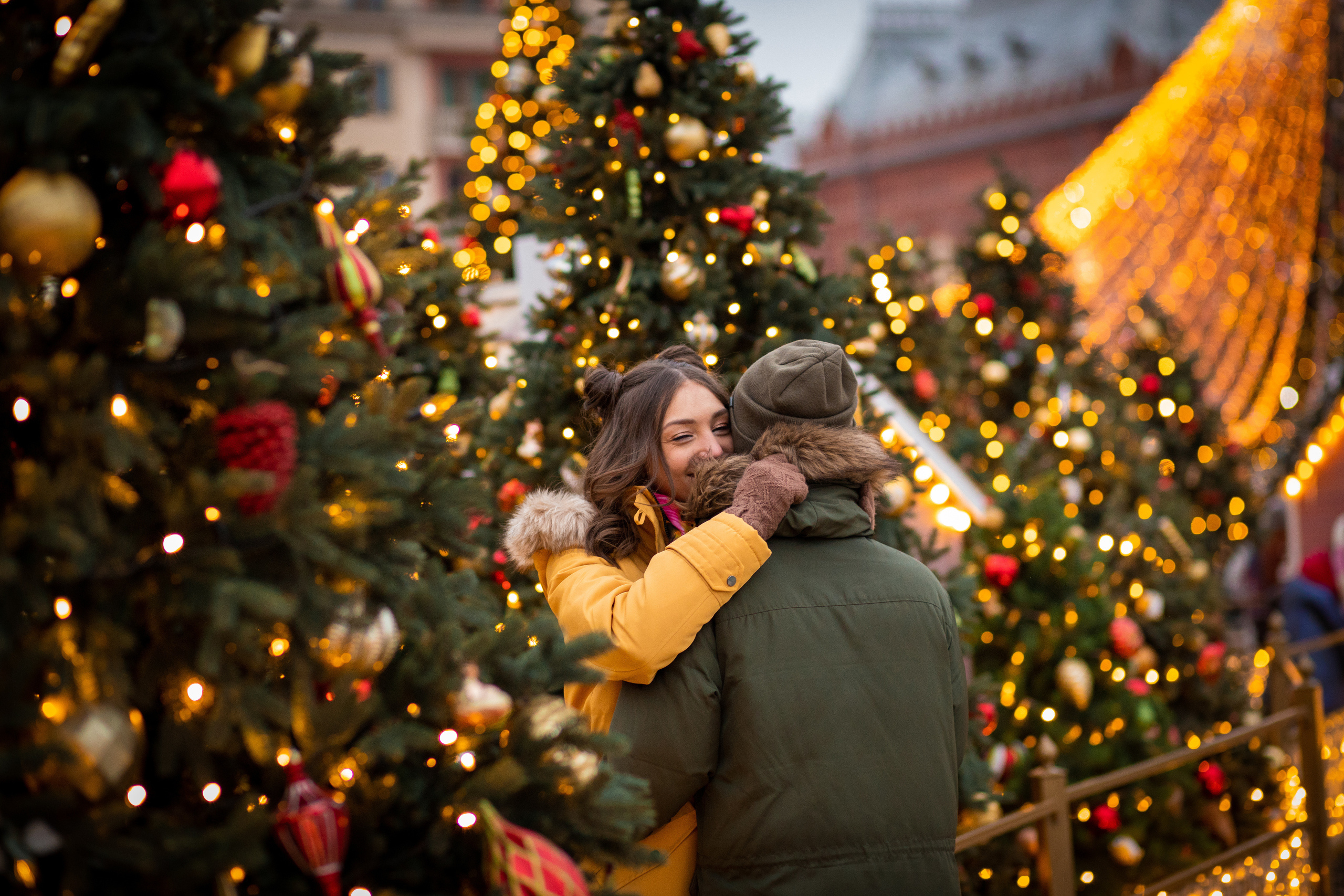 Новогодняя фотосессия на Красной площади