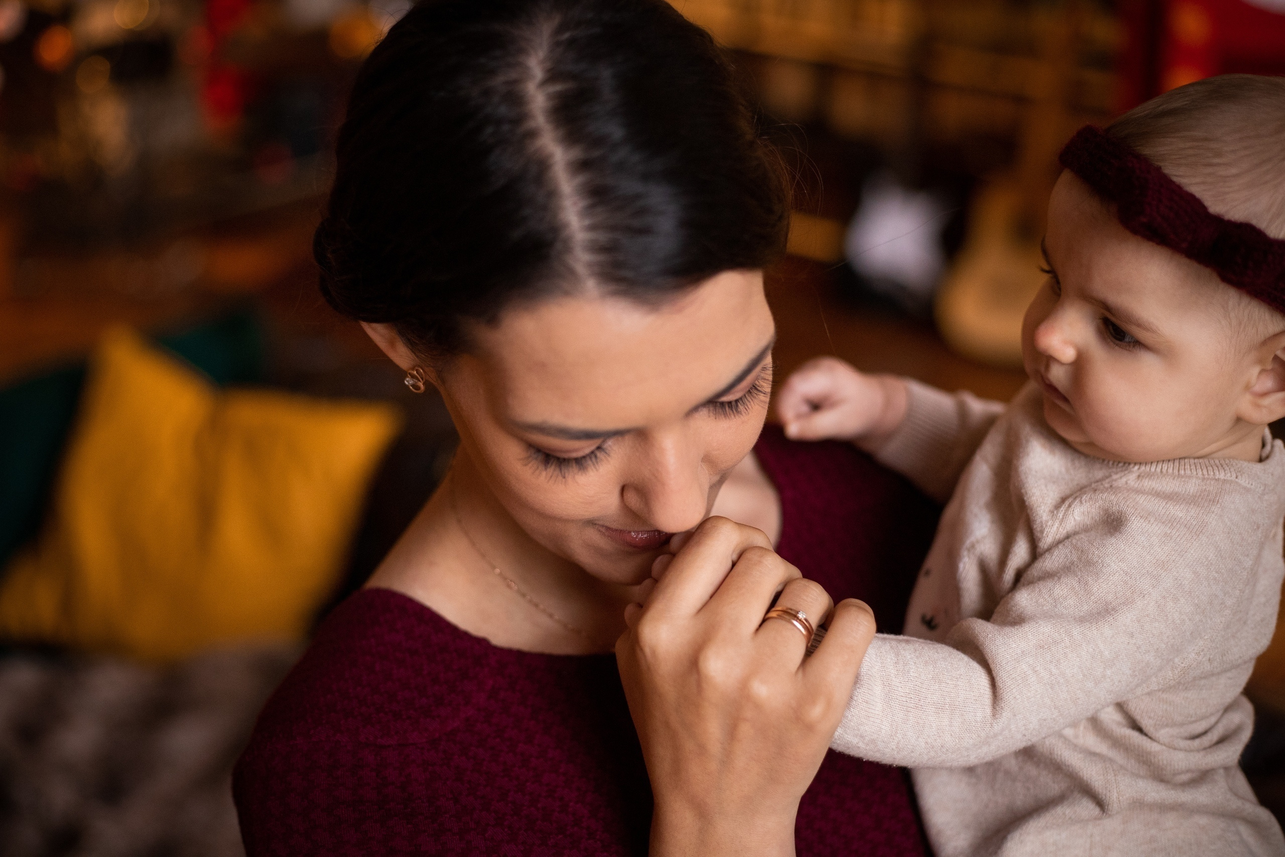 Нежная новогодняя фотосессия