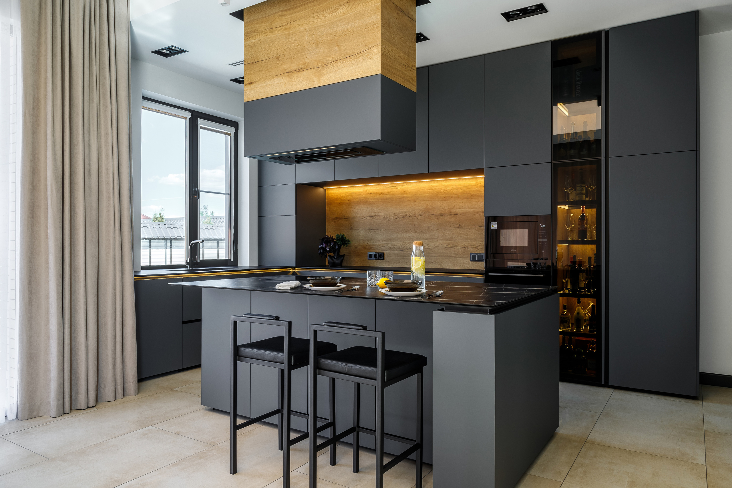 Bunulu.pro. Кухня #2 (с островом)