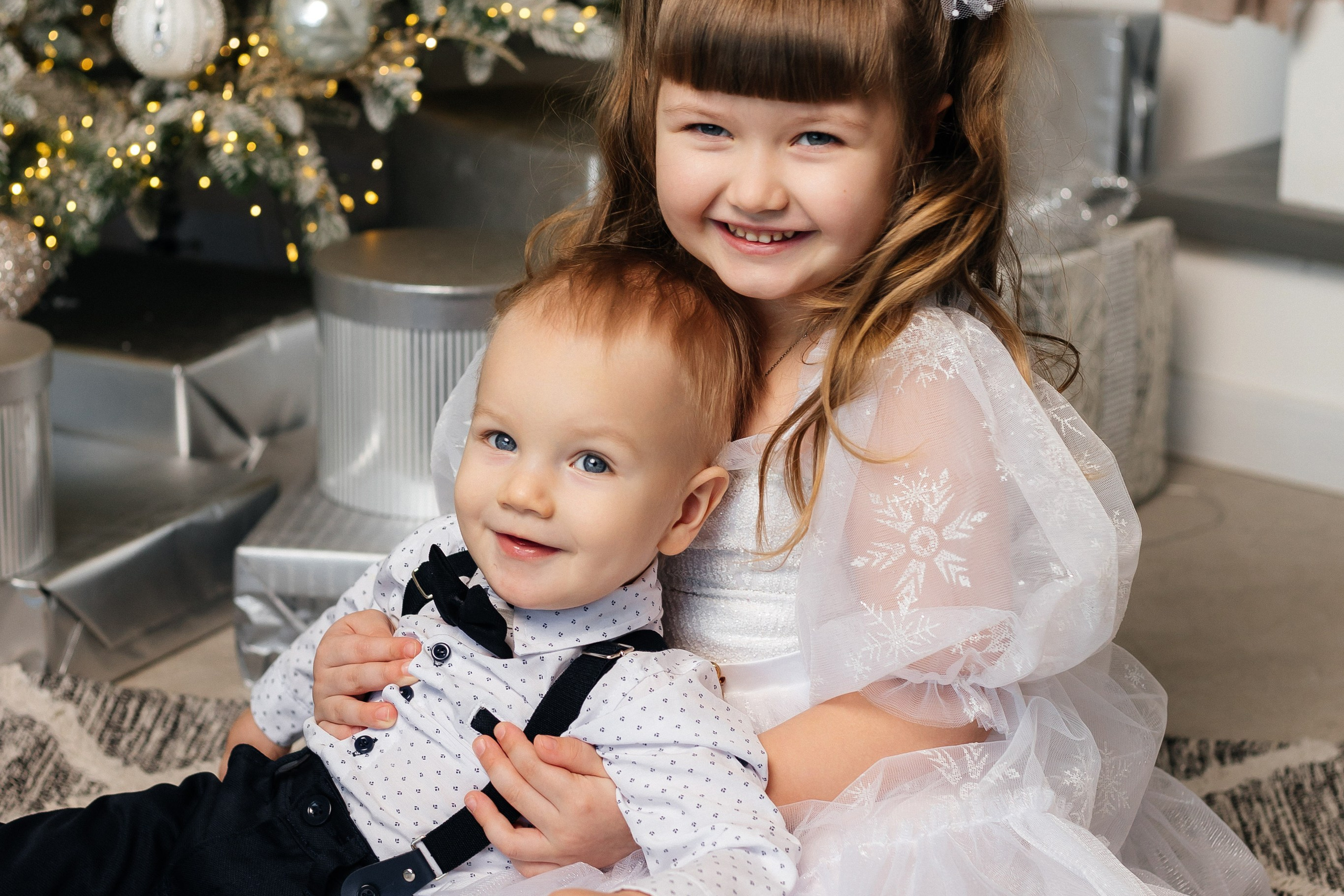 Семья Юлии (новогодняя)