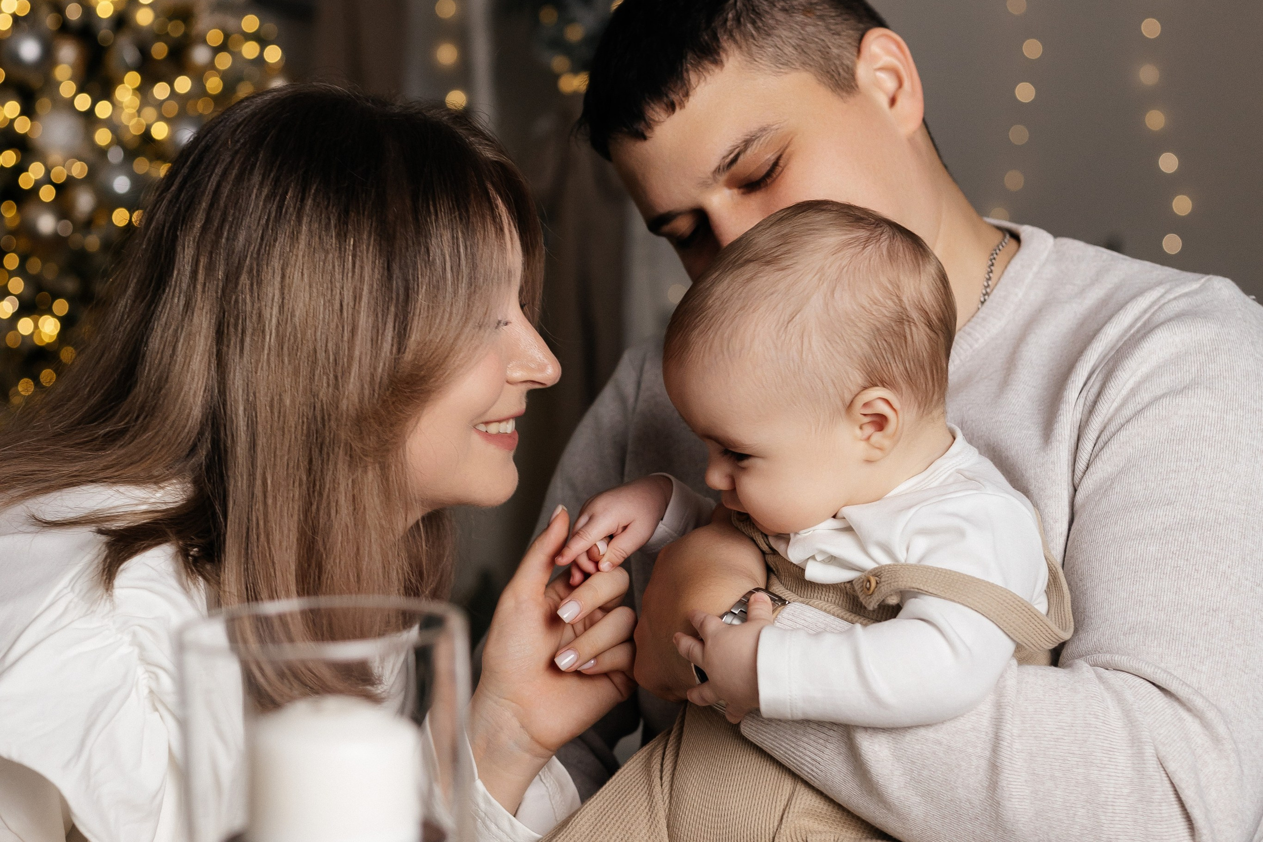 Настя, Вася и Миша (новогодняя)