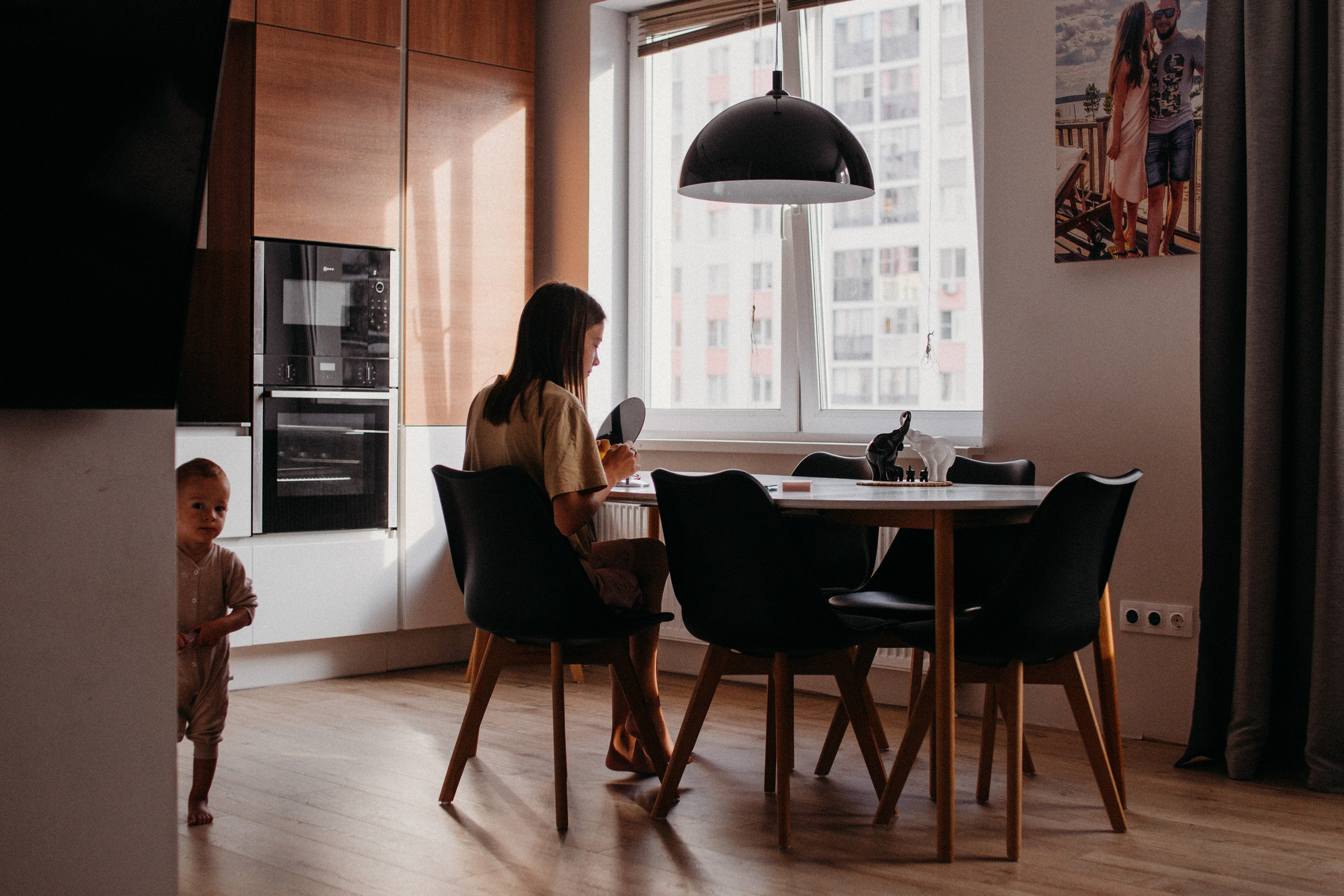 Провожаем сестрёнку в 9 класс.