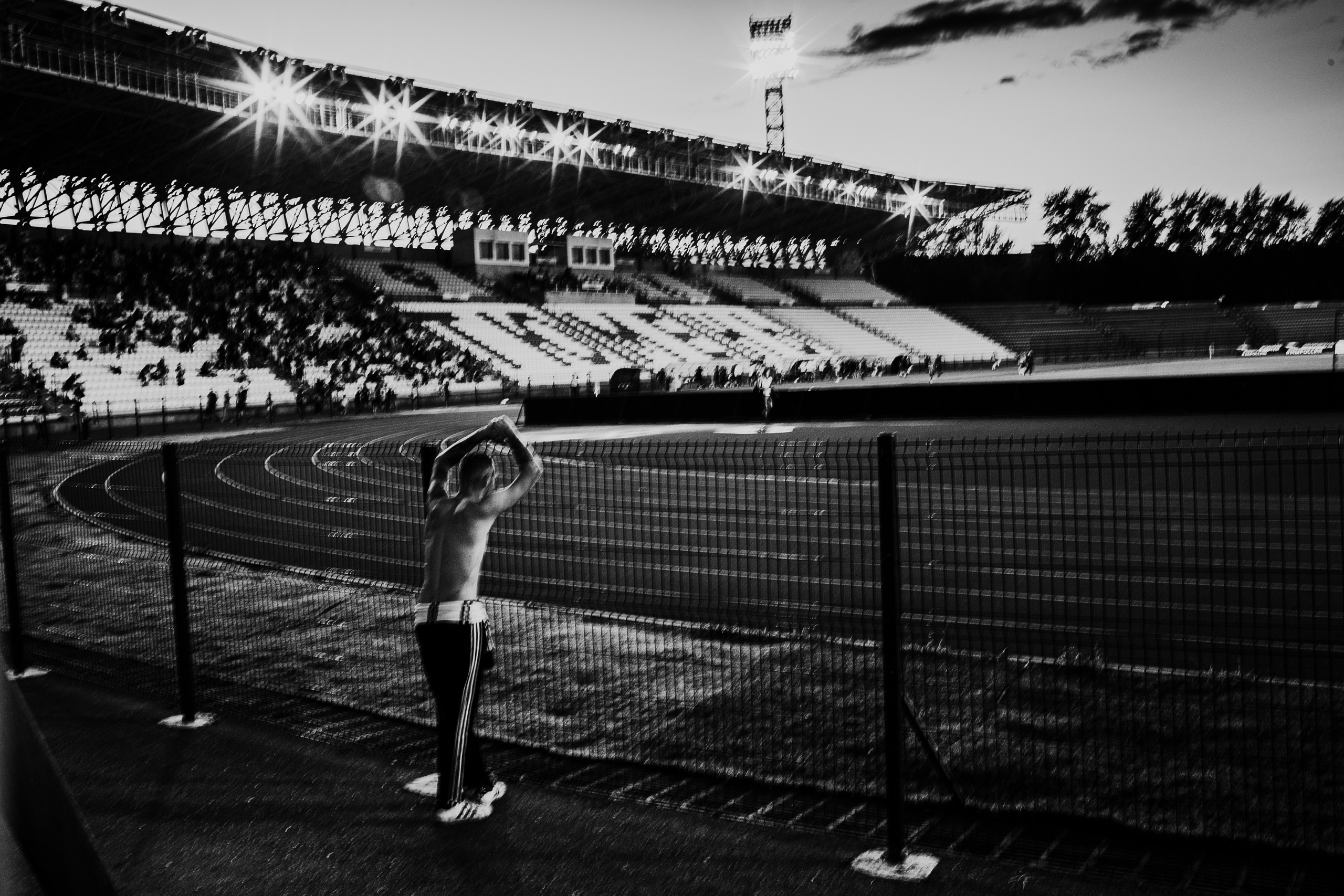 BLACK AND WHITE. Photographer Slava Kostylev