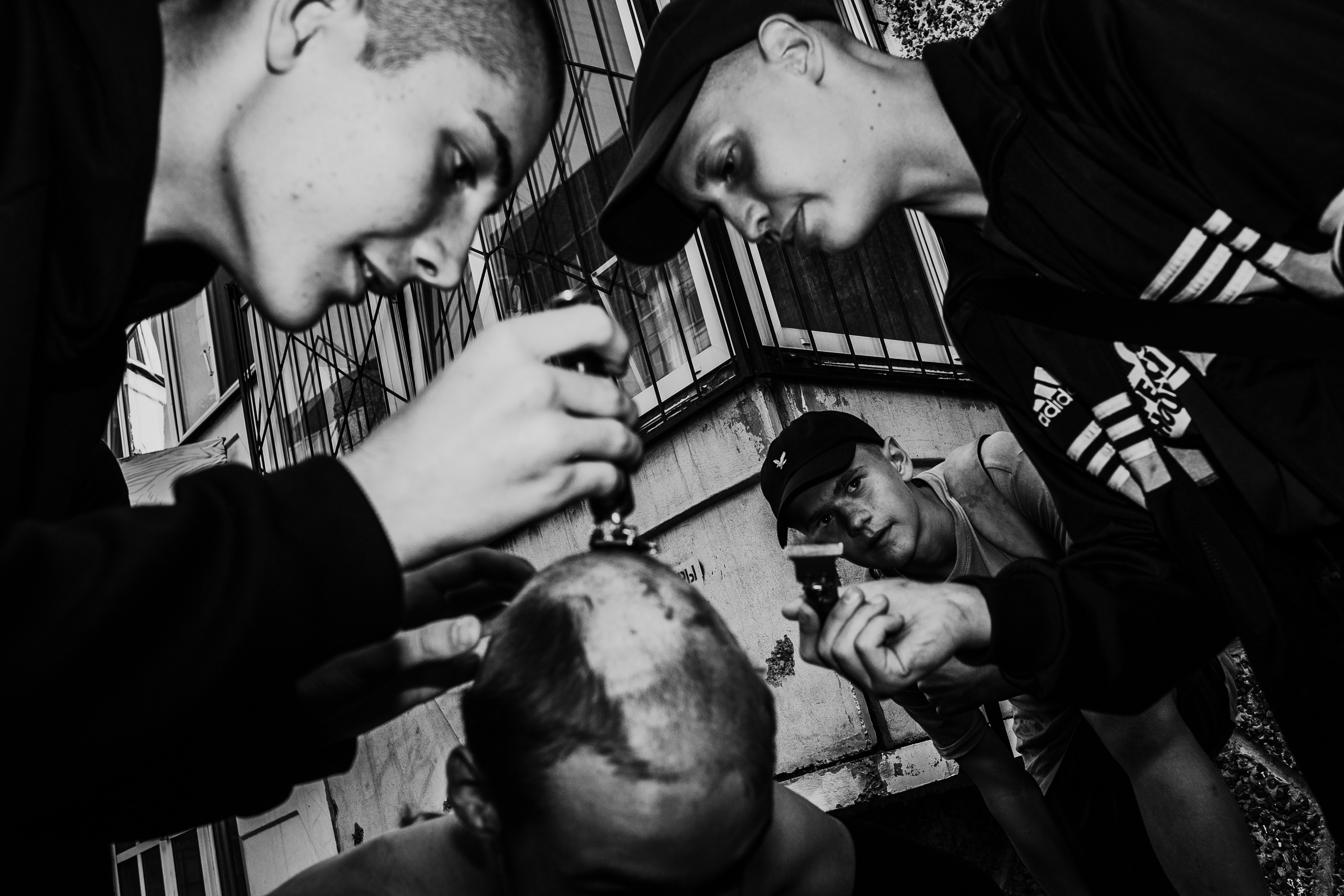 BLACK AND WHITE. Photographer Slava Kostylev