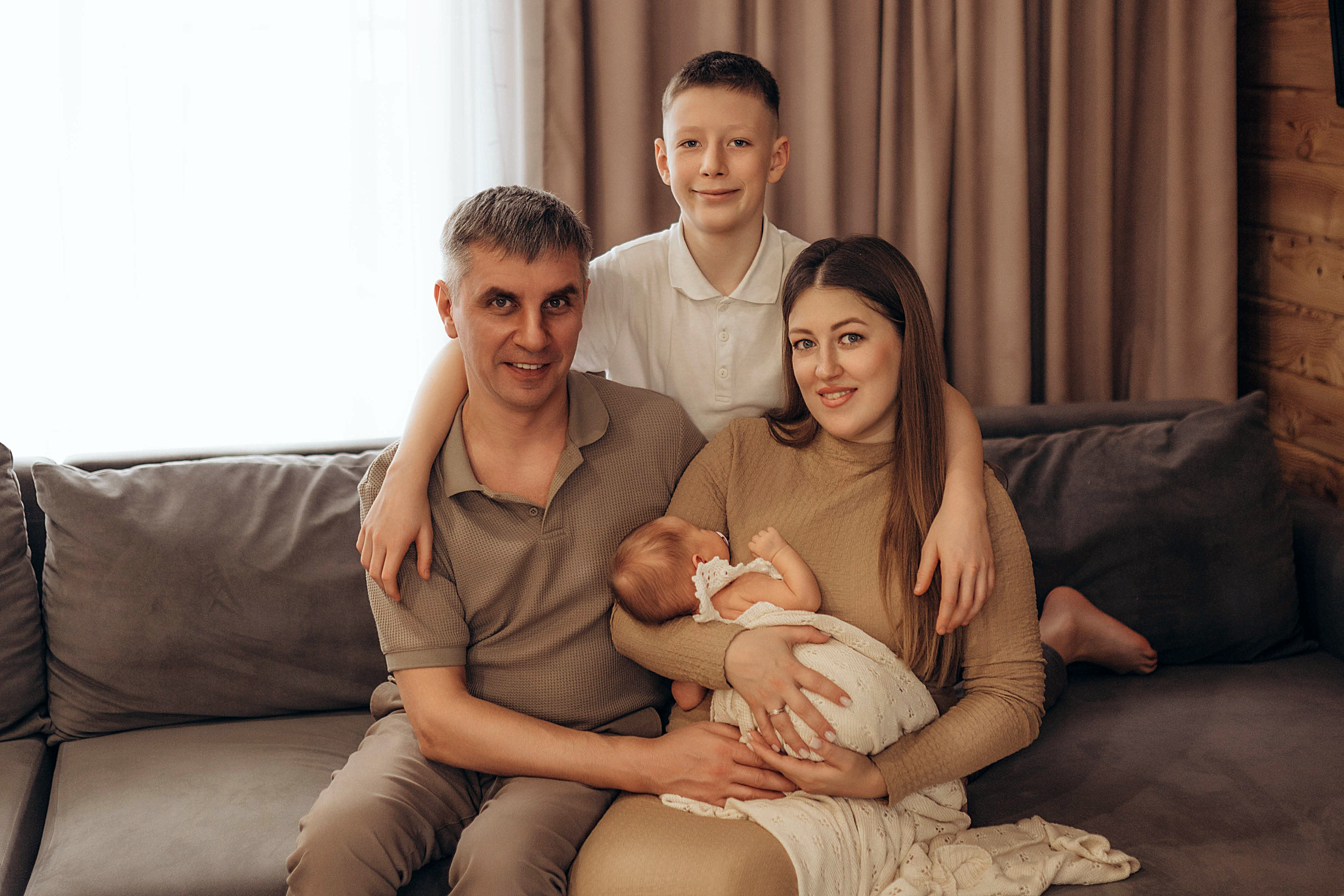 Семейная фотосессия для семьи Натальи и&nbsp;Романа