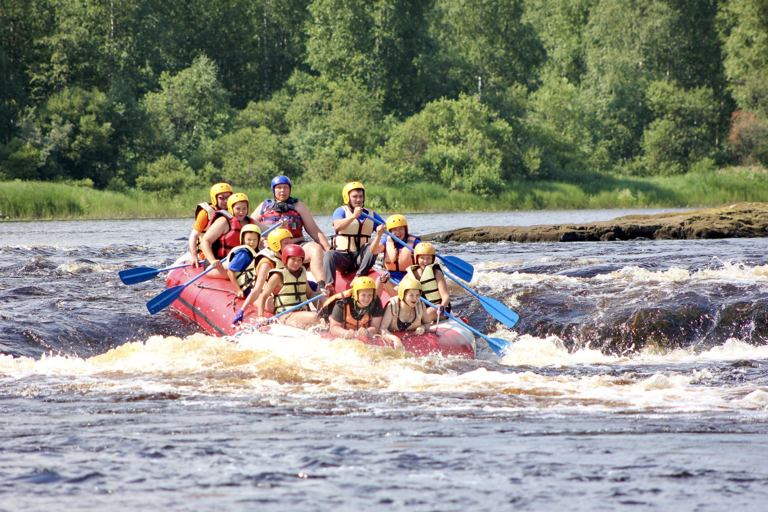 Семейные сплавы в Карелии