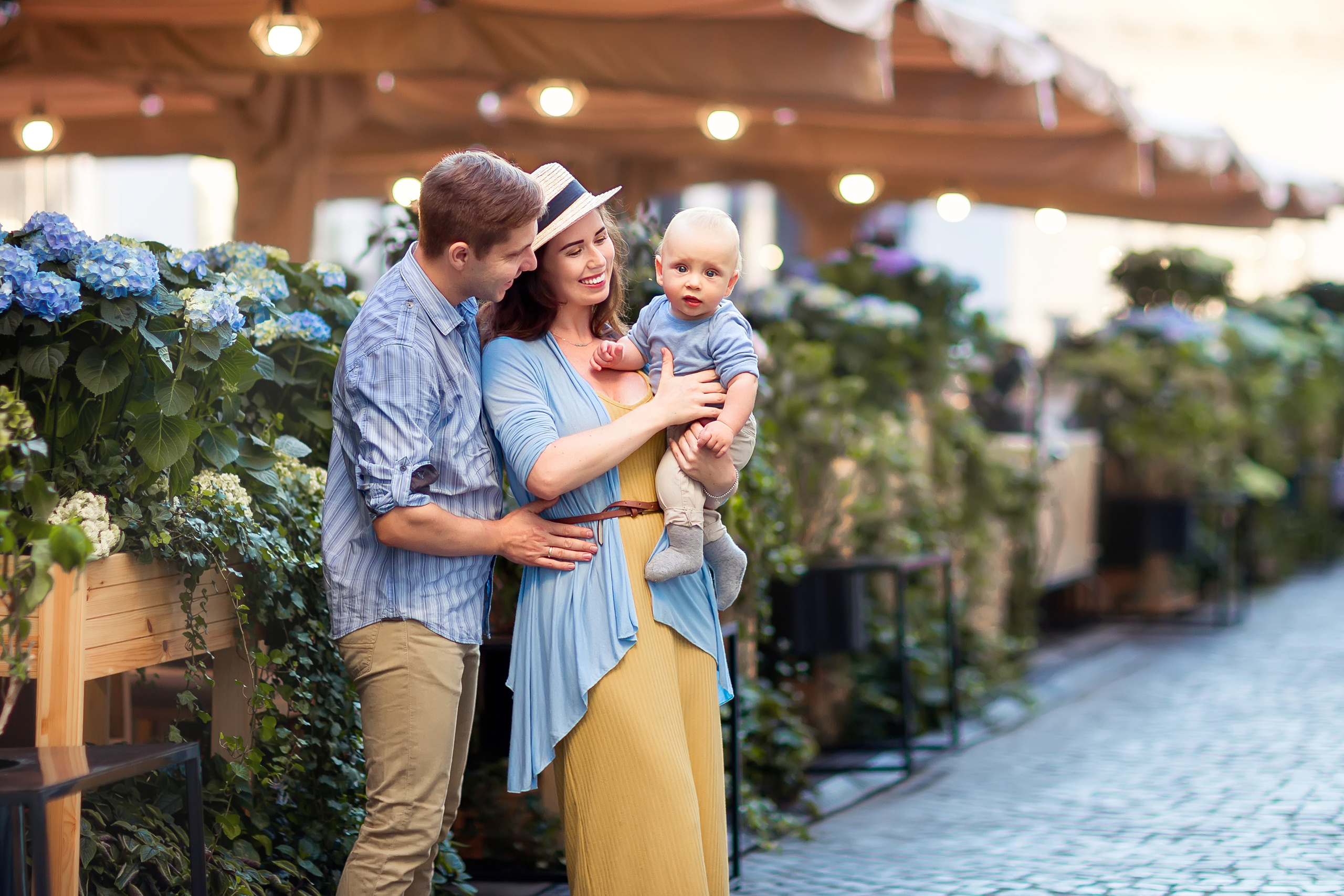 Аня, Дима и Артем. Прогулка в центре Москвы