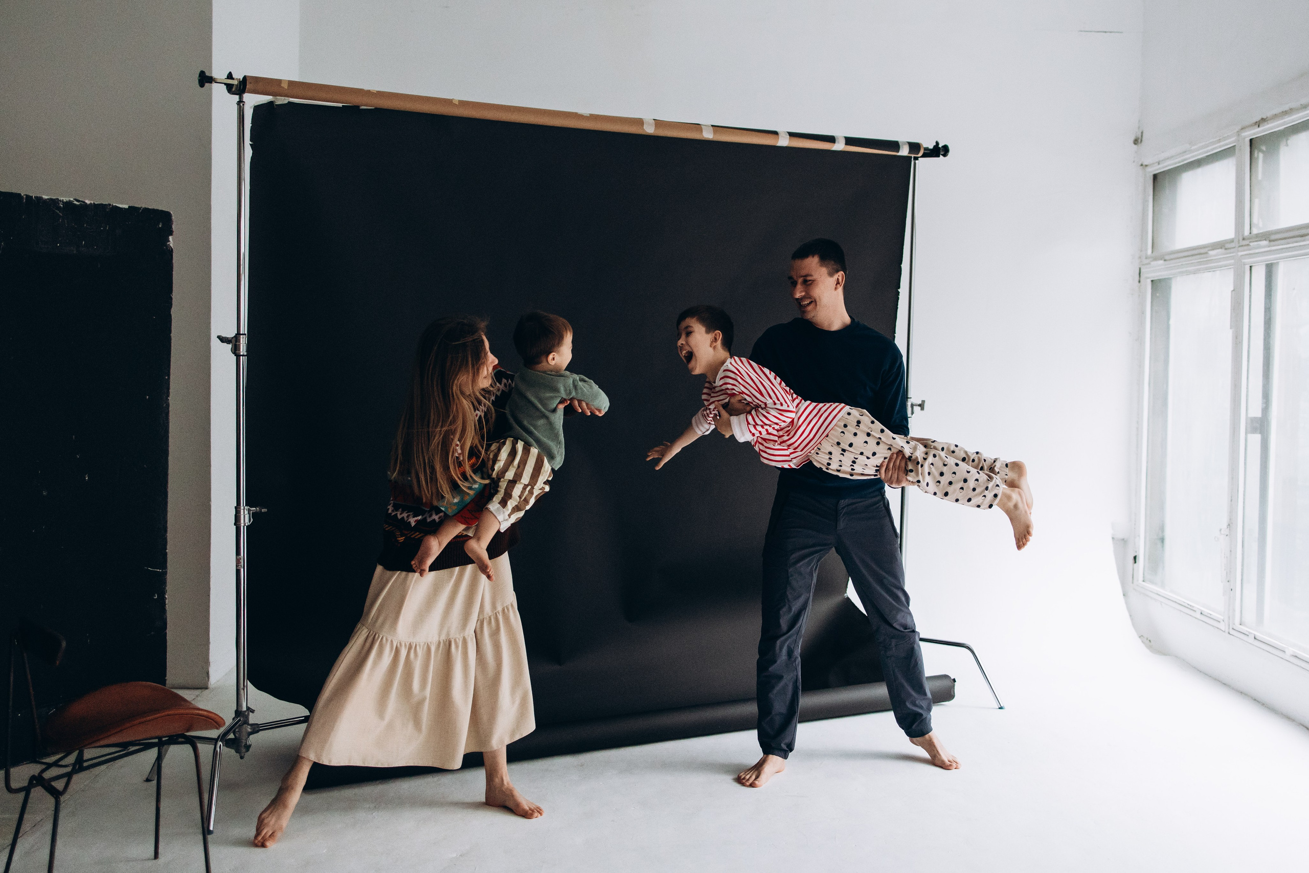 Оля, Андрей, Даня и&nbsp;Паша