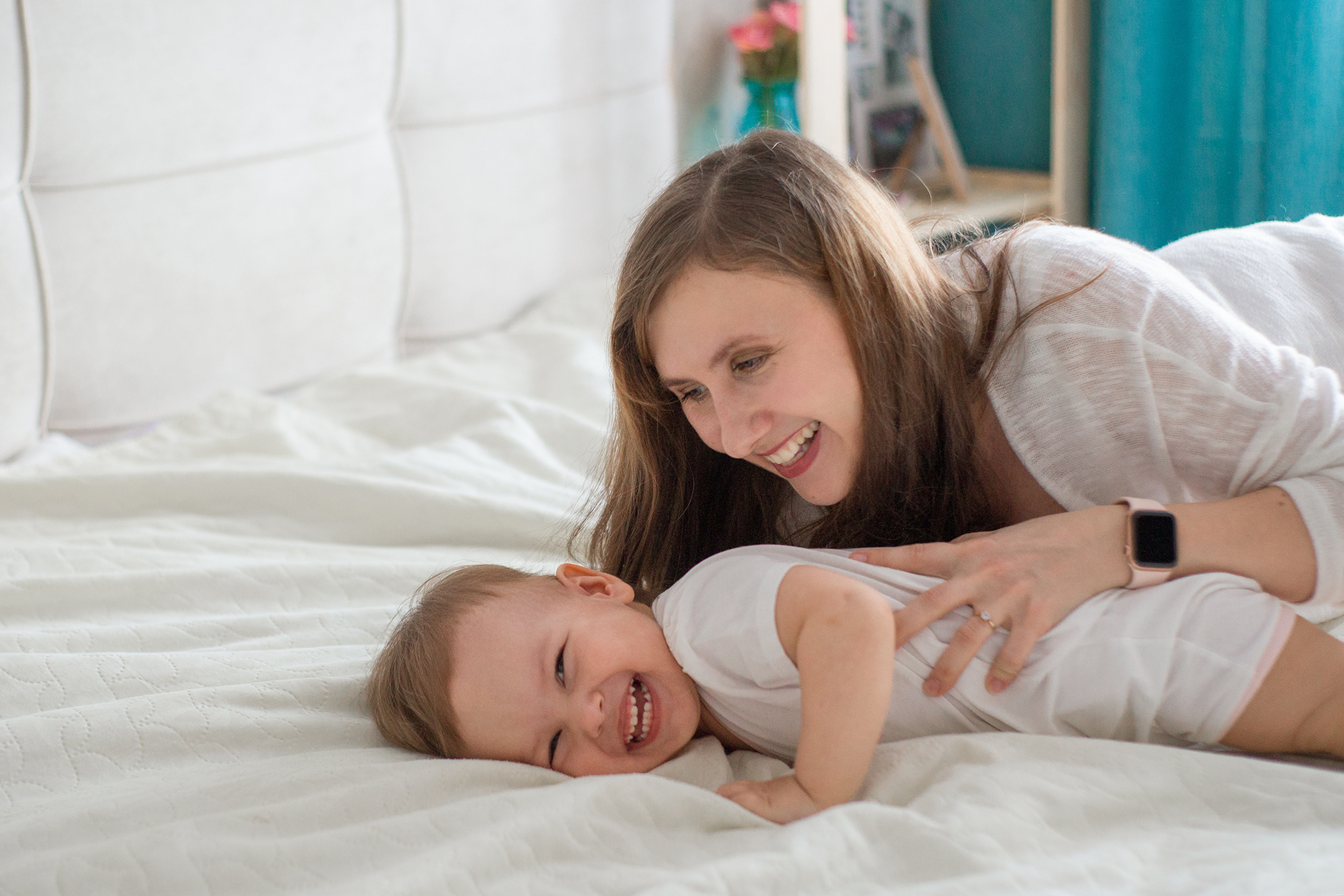 Марина и Эвелина, домашняя фотосессия