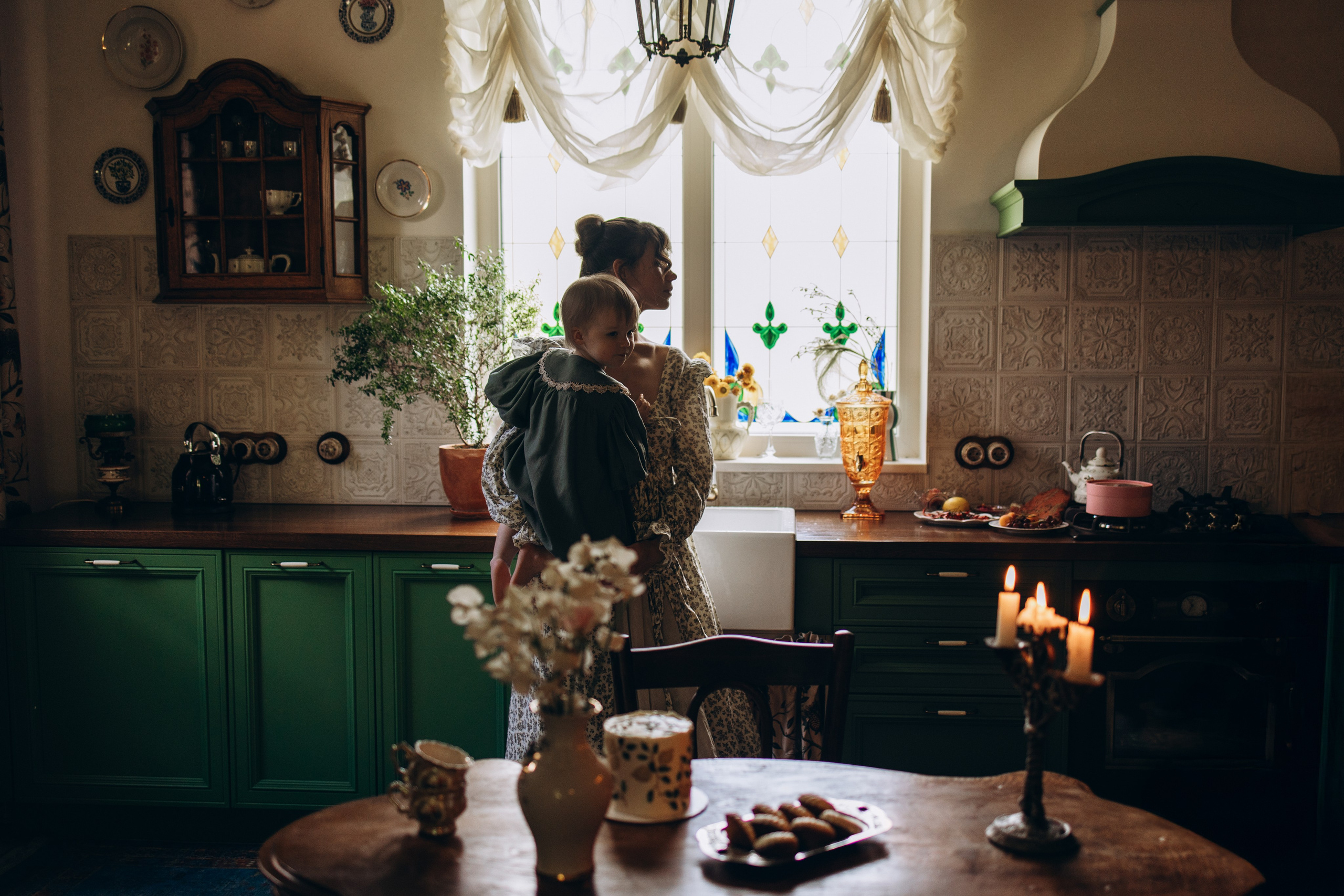 Художницы Настя и Тонечка в Villa Rossa