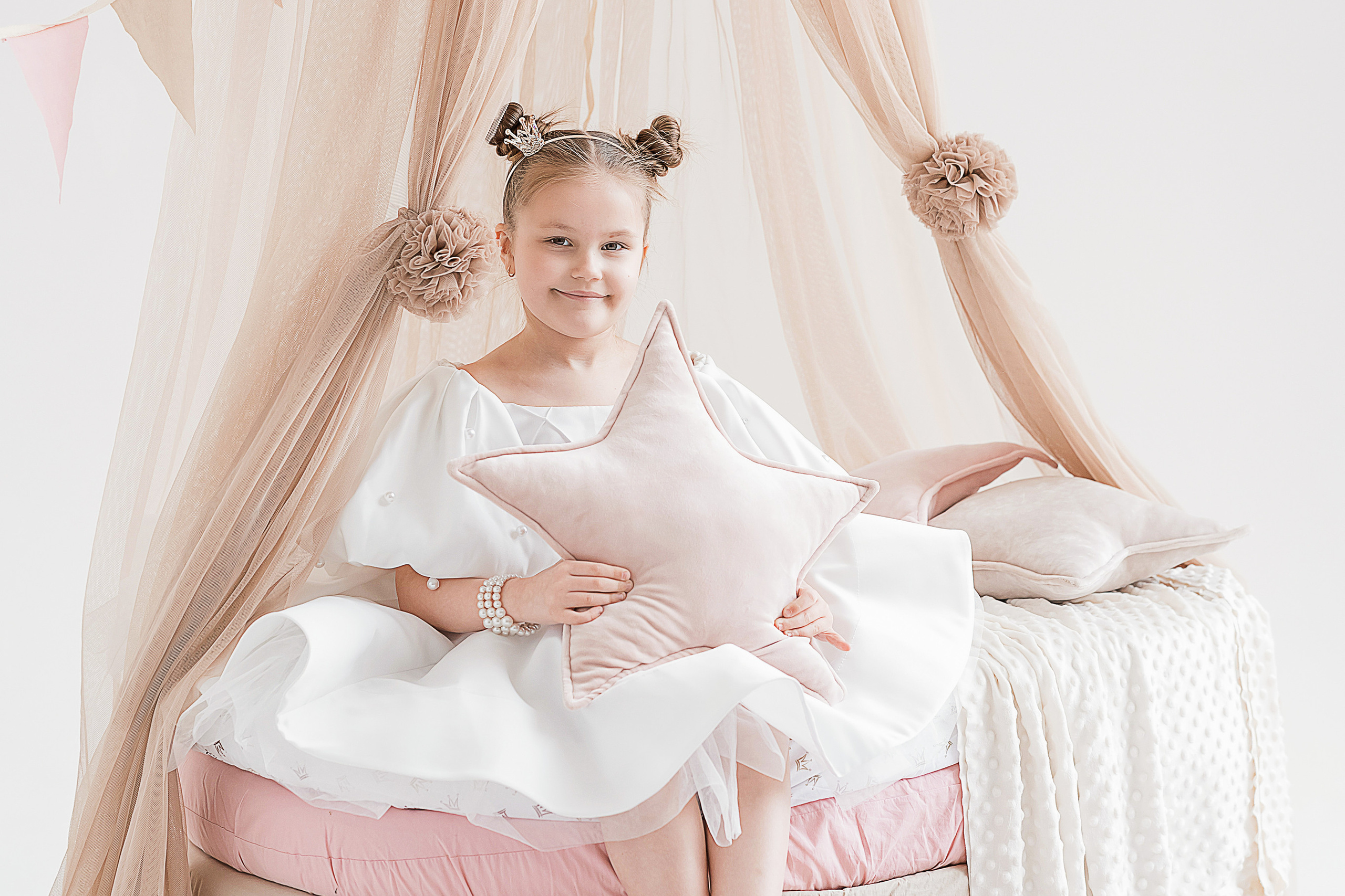 Принцесса на горошине — детский фотопроект