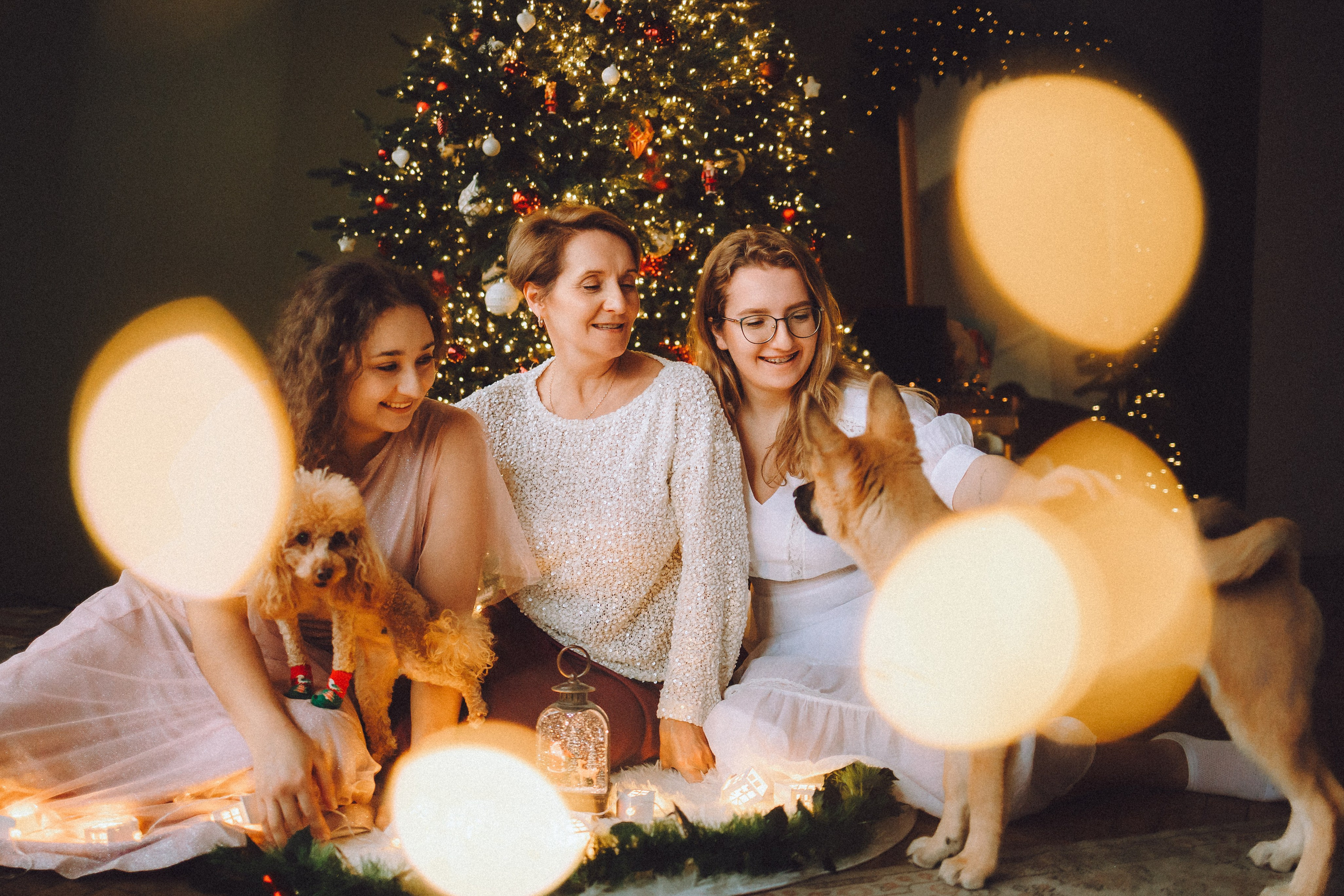 Джули, Шелли и их семья