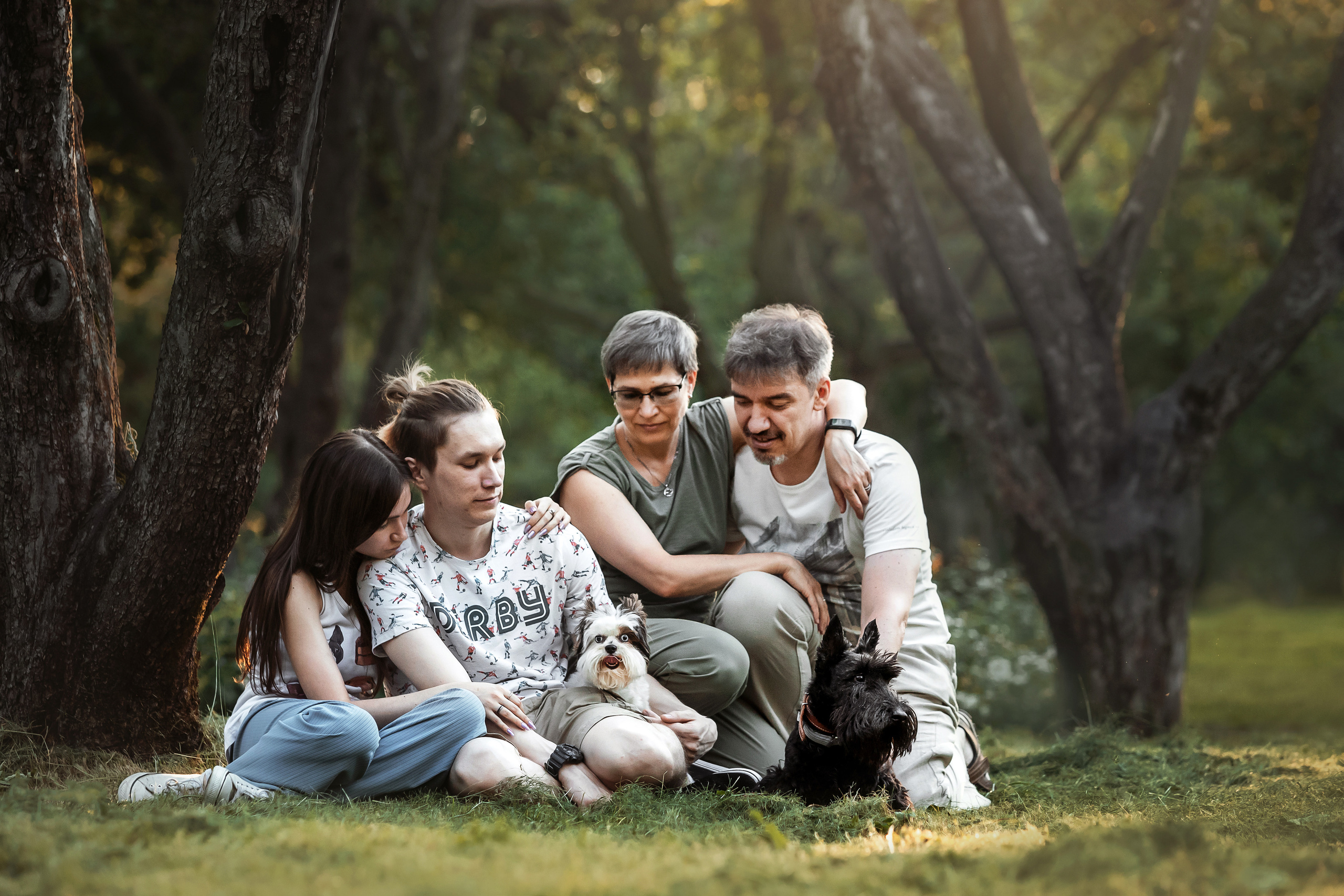 Урса, Йоши и их семья