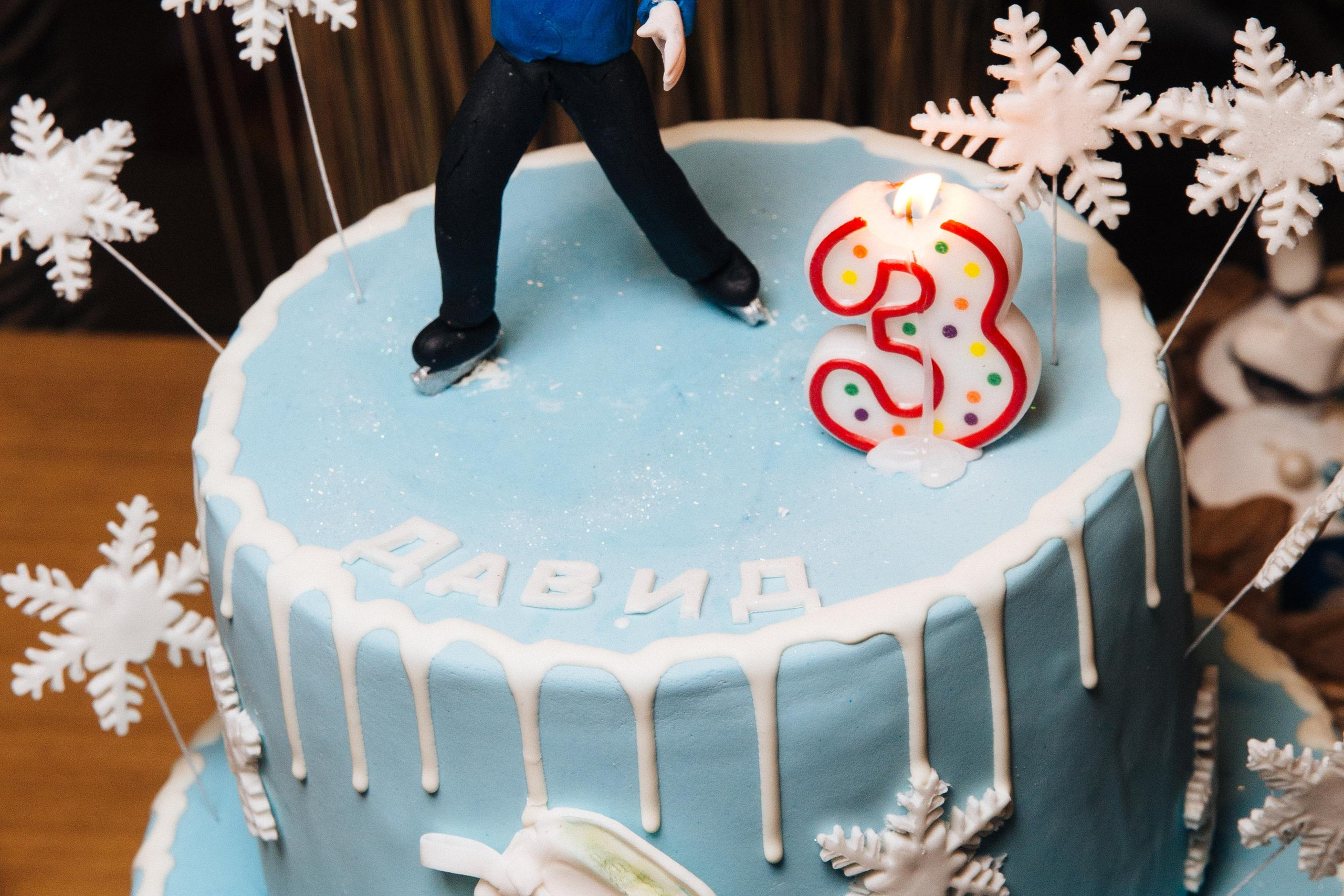 Три года Давиду в Ангелах Плющенко