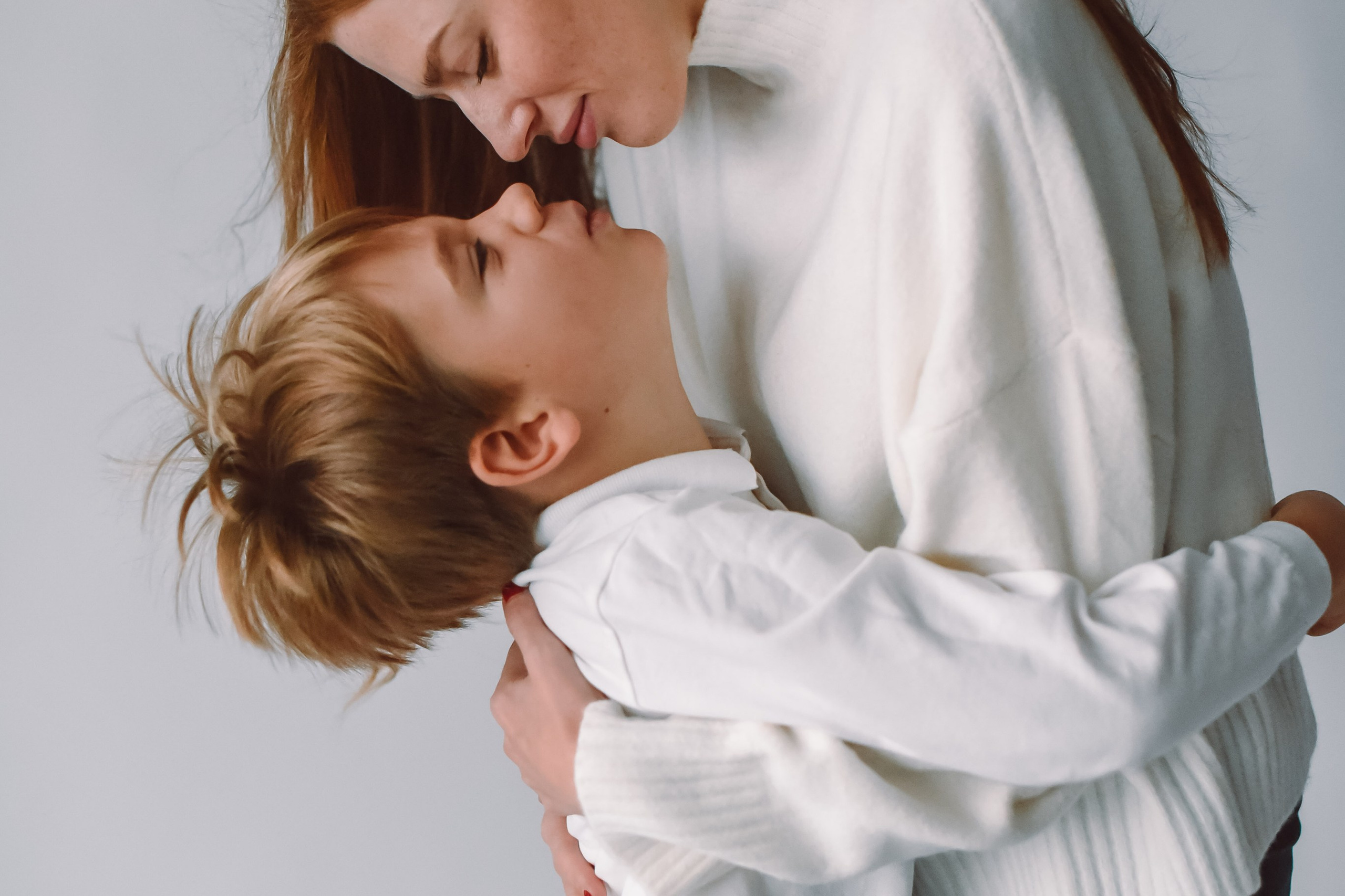 Мама с сыном