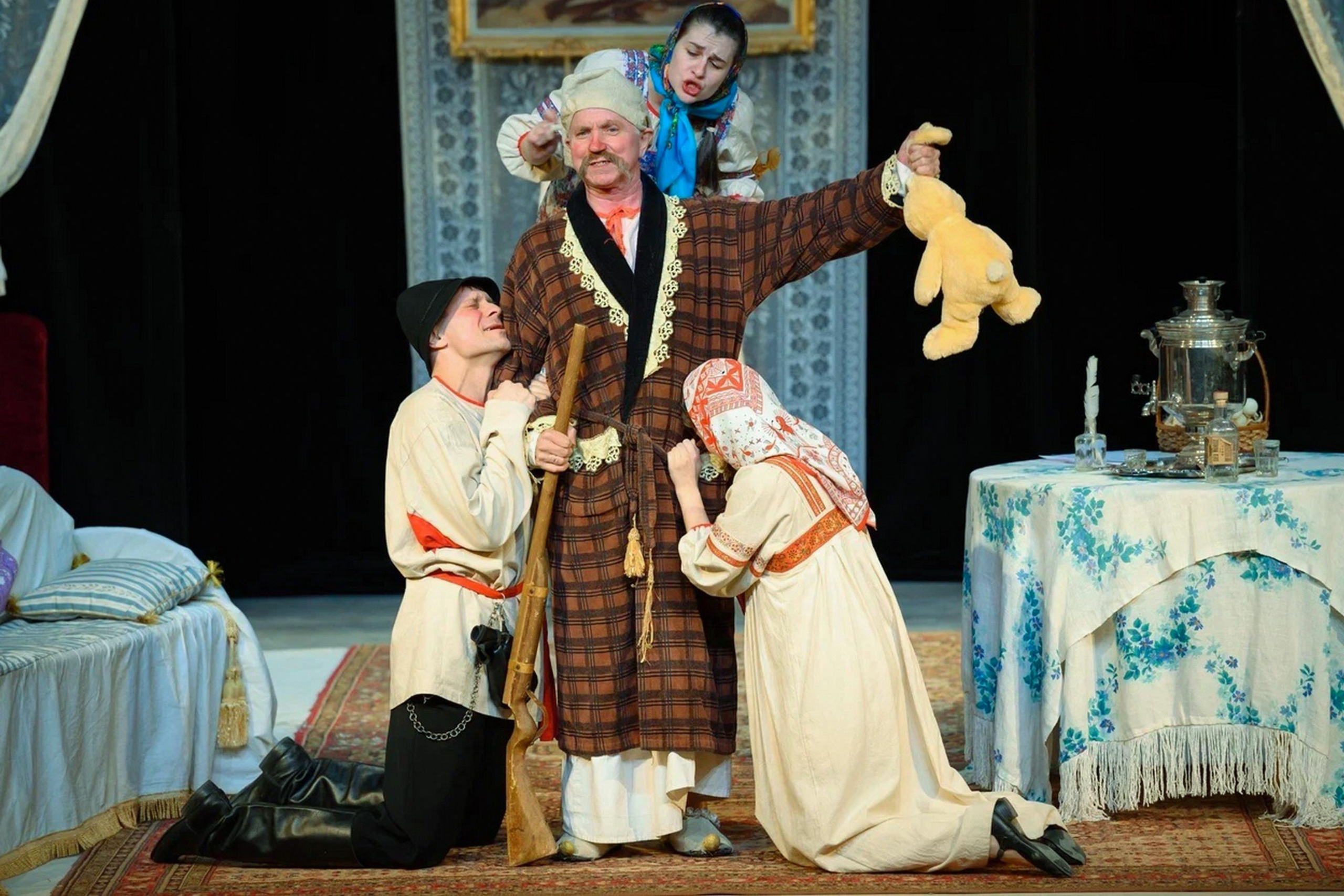 «Барская спесь» или «Анютины глазки» — водевиль. Дом Шрёдера