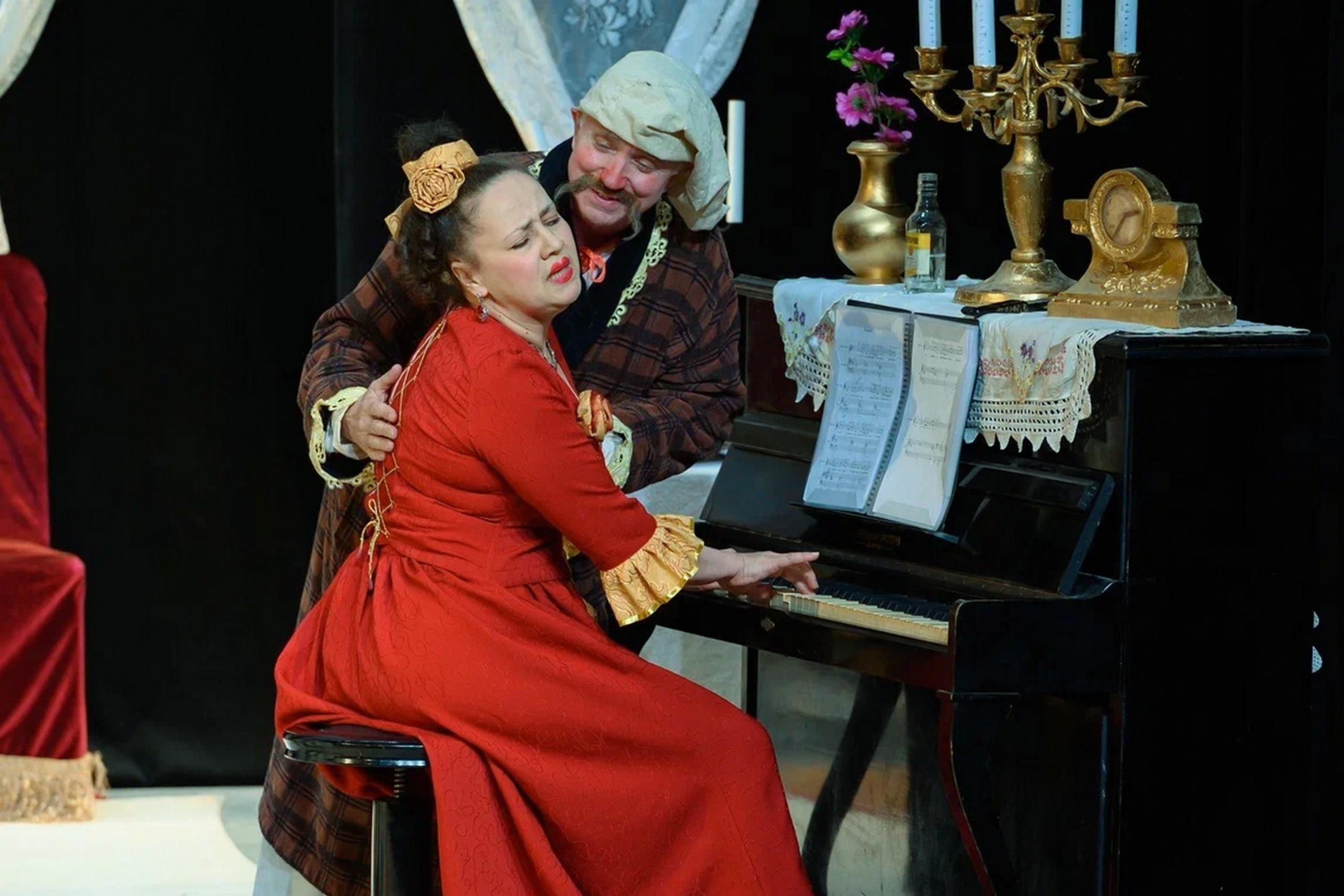 «Барская спесь» или «Анютины глазки» — водевиль. Дом Шрёдера