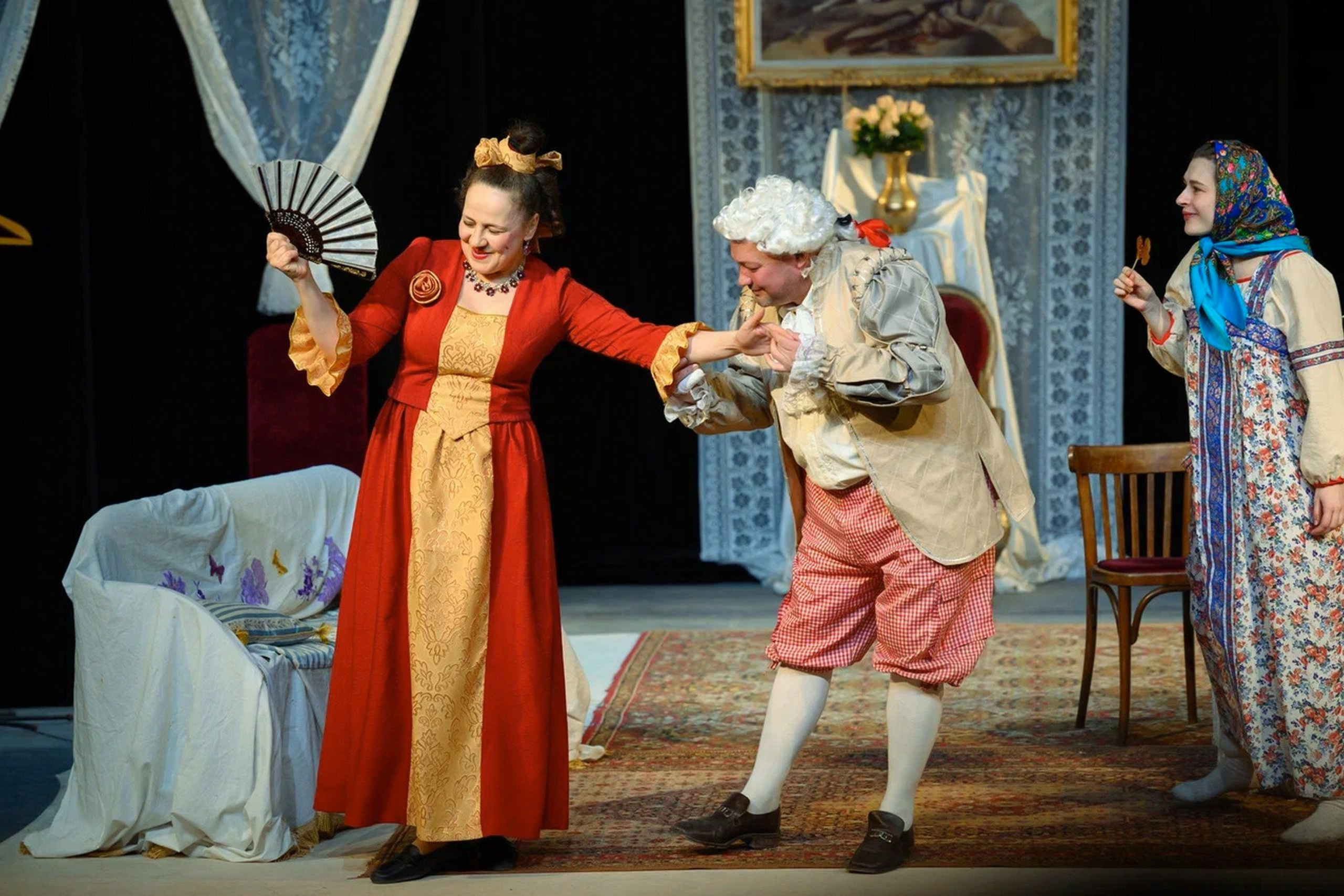 «Барская спесь» или «Анютины глазки» — водевиль. Дом Шрёдера