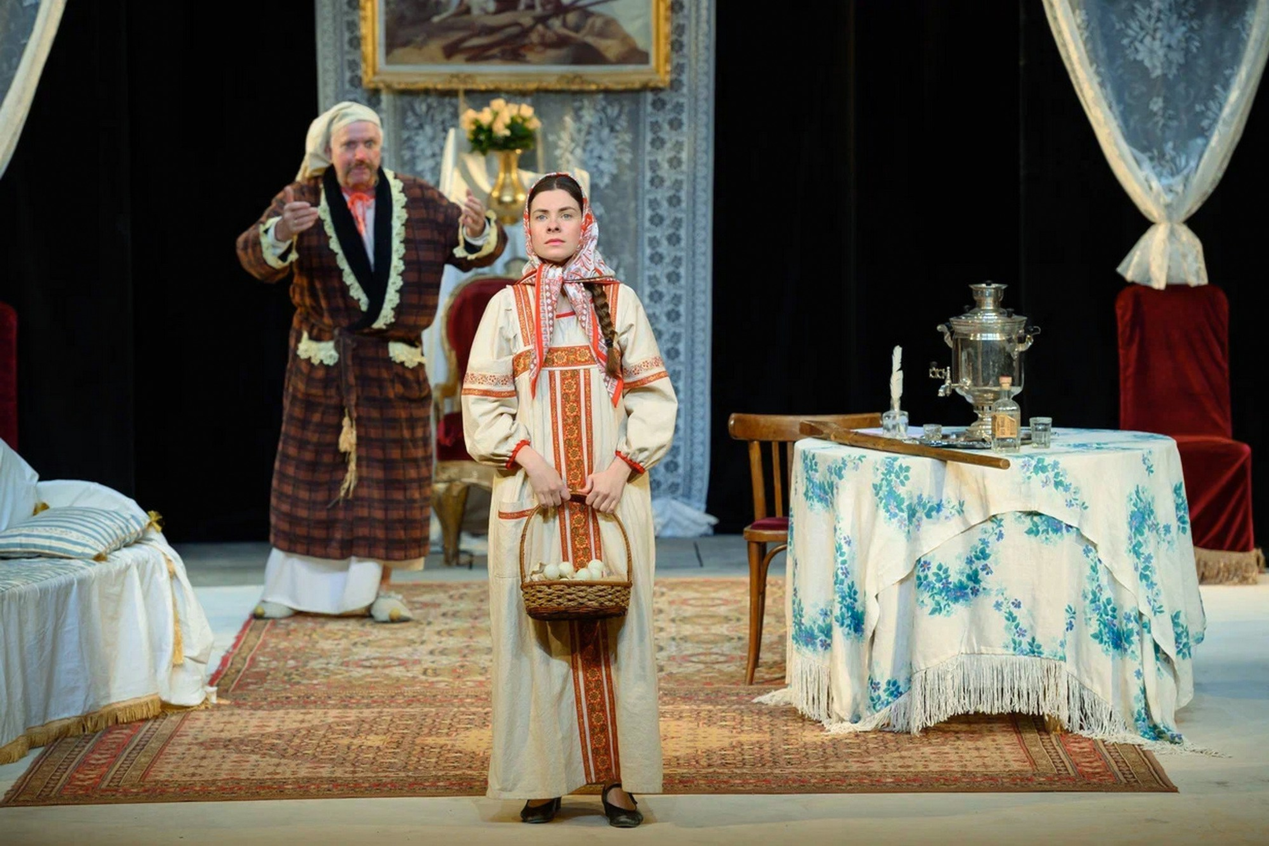 «Барская спесь» или «Анютины глазки» — водевиль. Дом Шрёдера