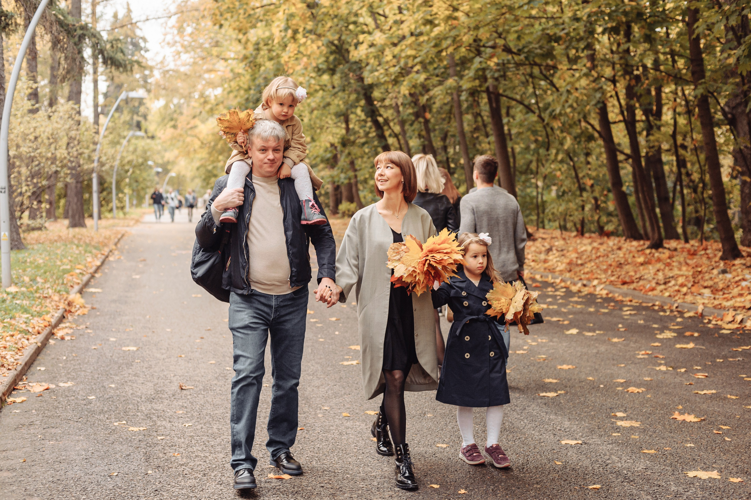 Семейная съёмка.г. Москва. Воробьёвы горы