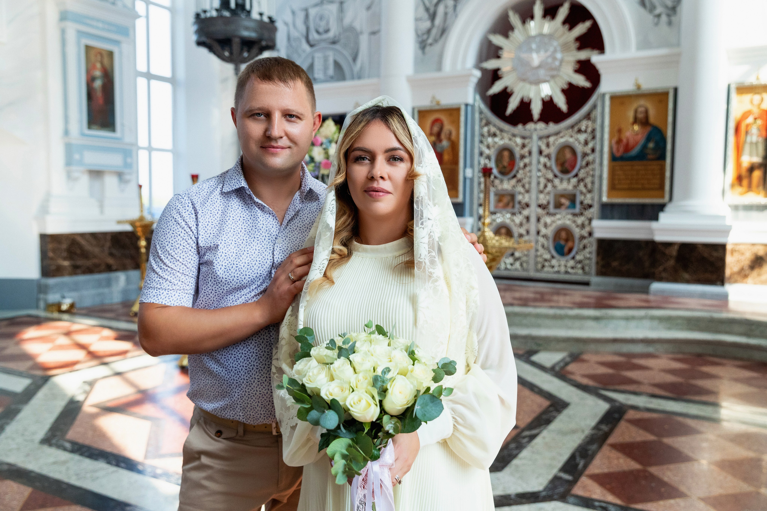 Венчание в Александро-Невской церкви
