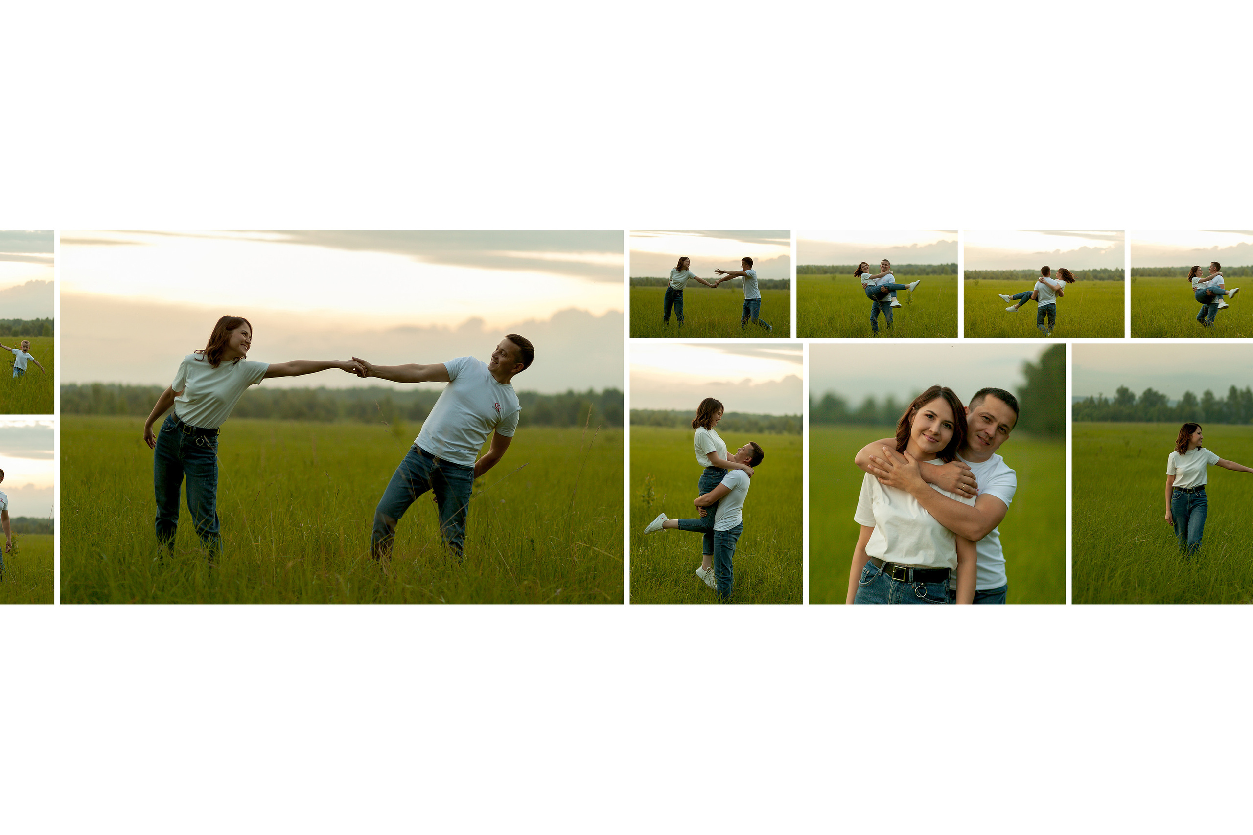 На природе