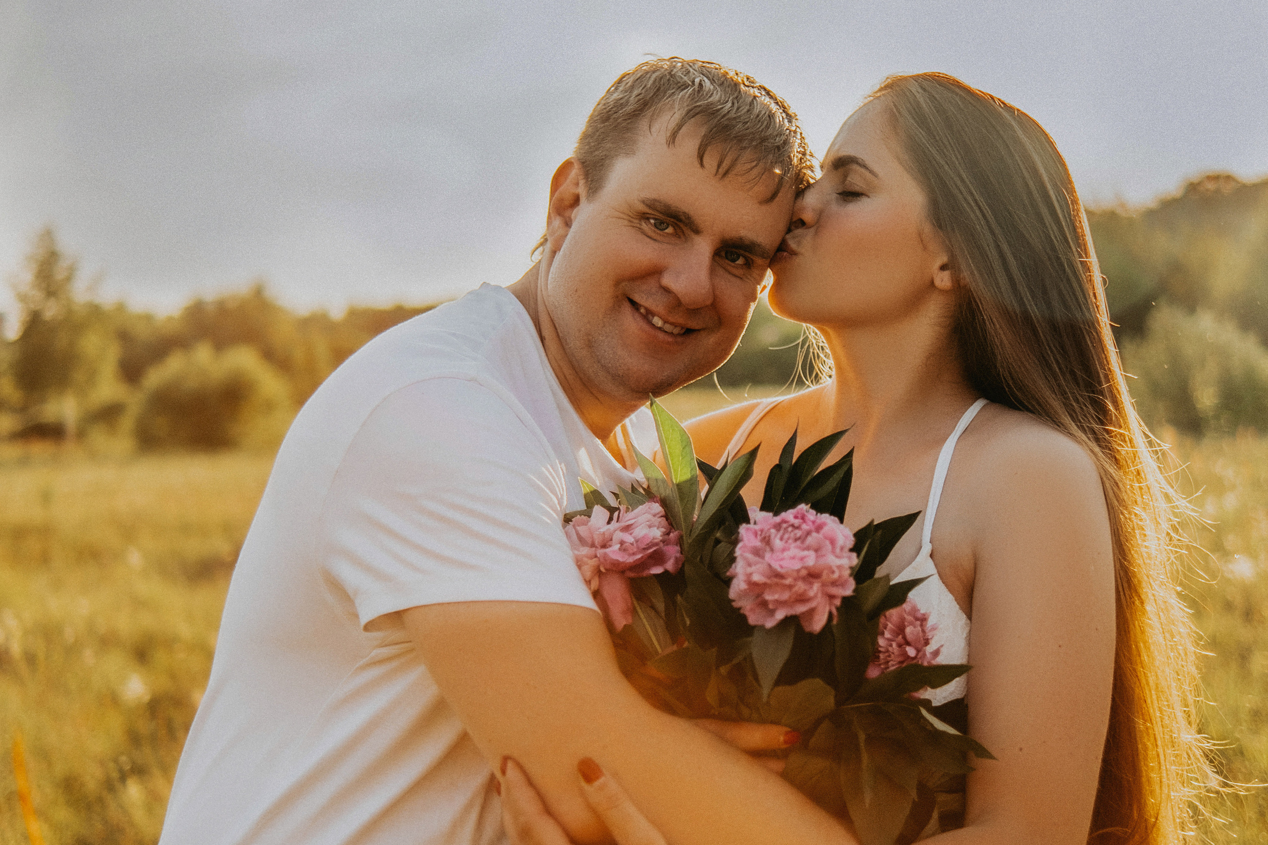 Алина и Дима с детьми