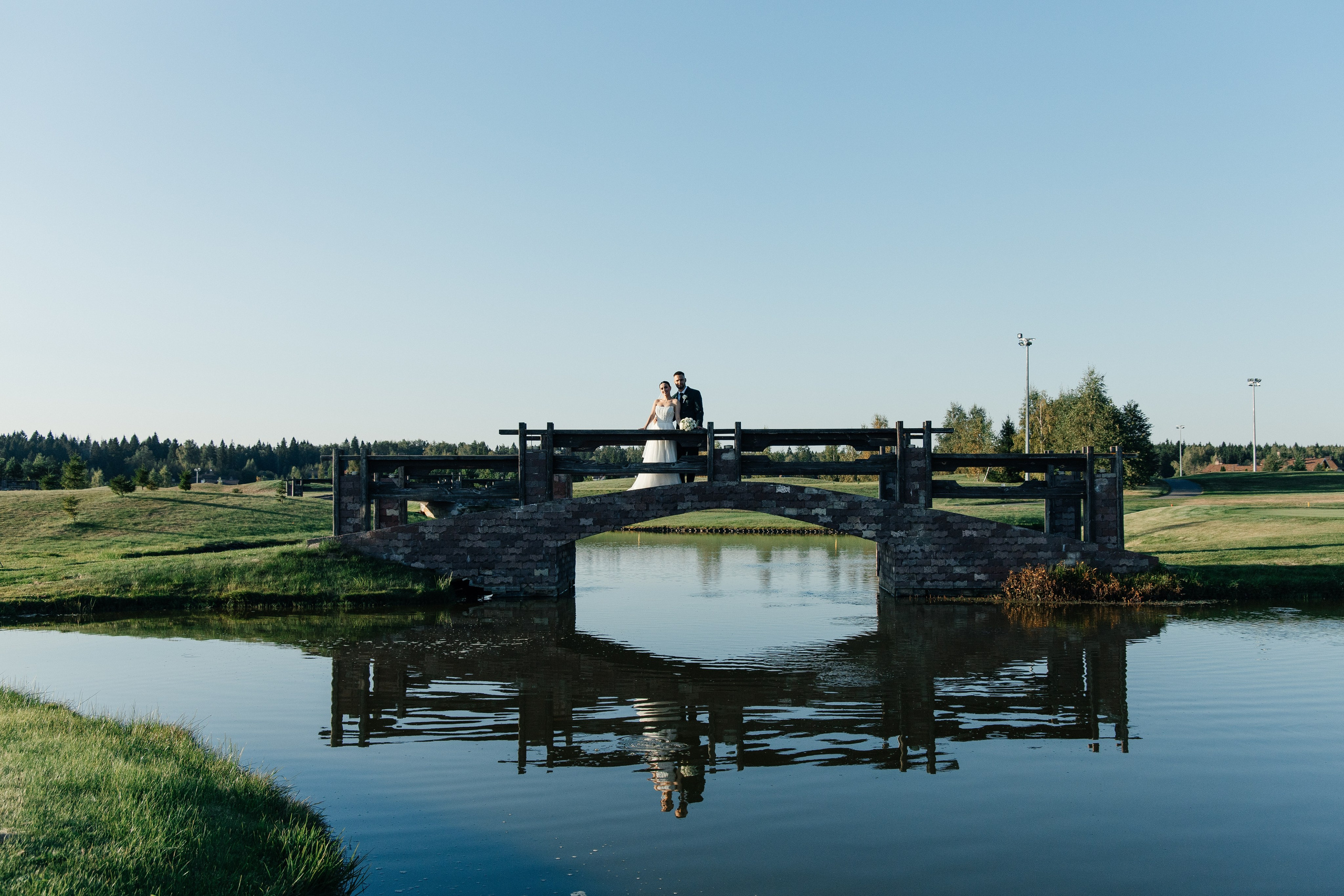 Выездная церемонию в гольф-клубе Сорочаны