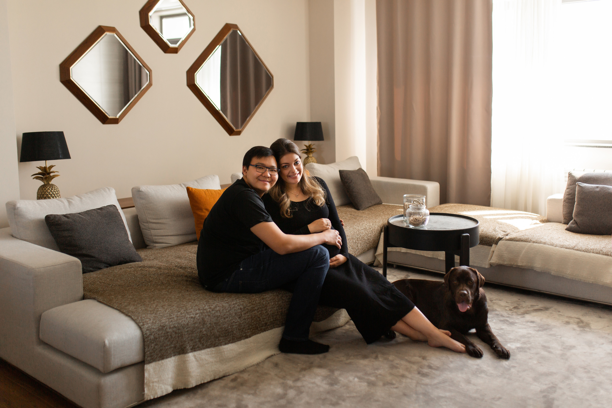 Милена и Чингиз. Домашняя серия.