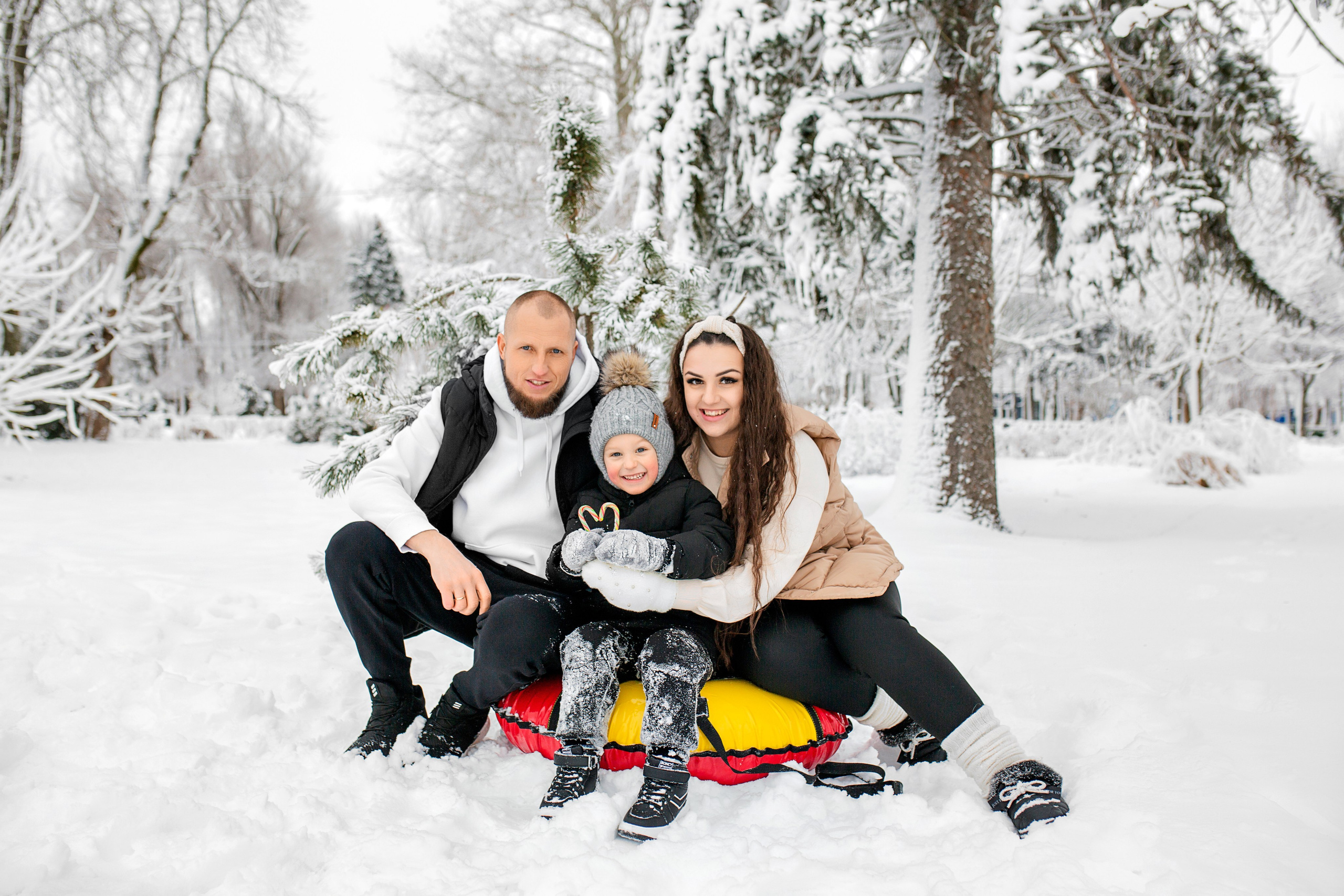 Январкая прогулка в парке.