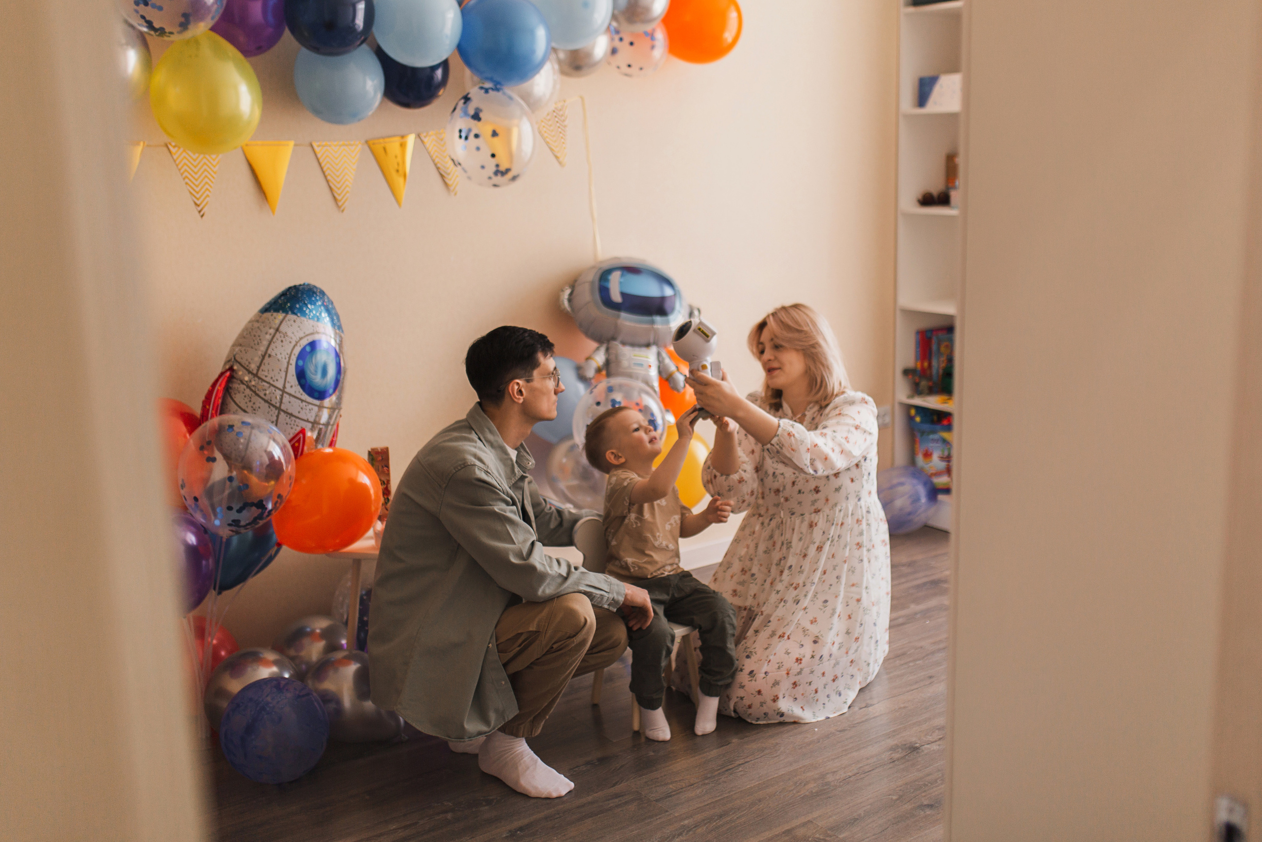 Тимофею 3 года. Домашняя фотосессия.