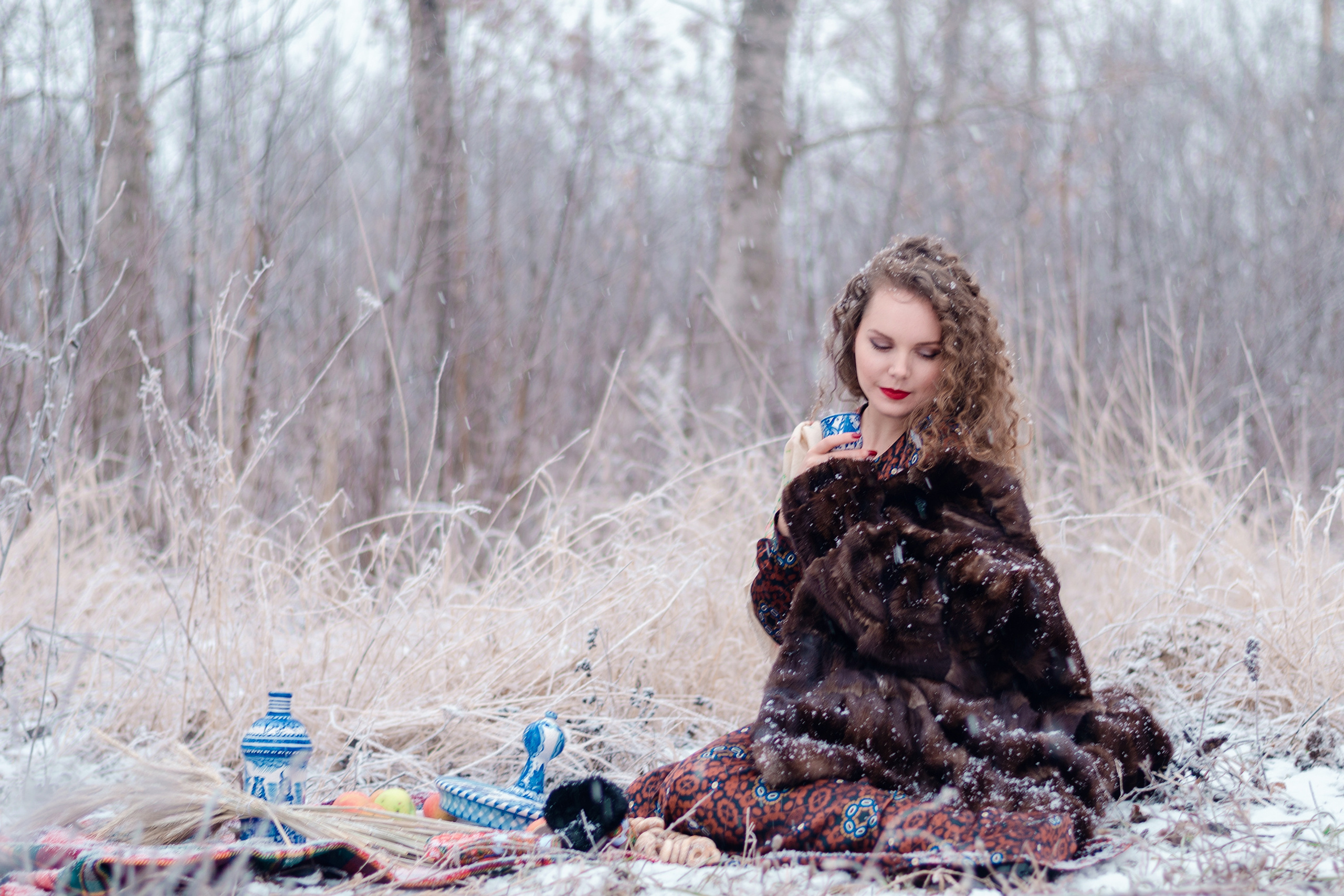 Russian winter, russian girl. Екатерина. Январь, 2017