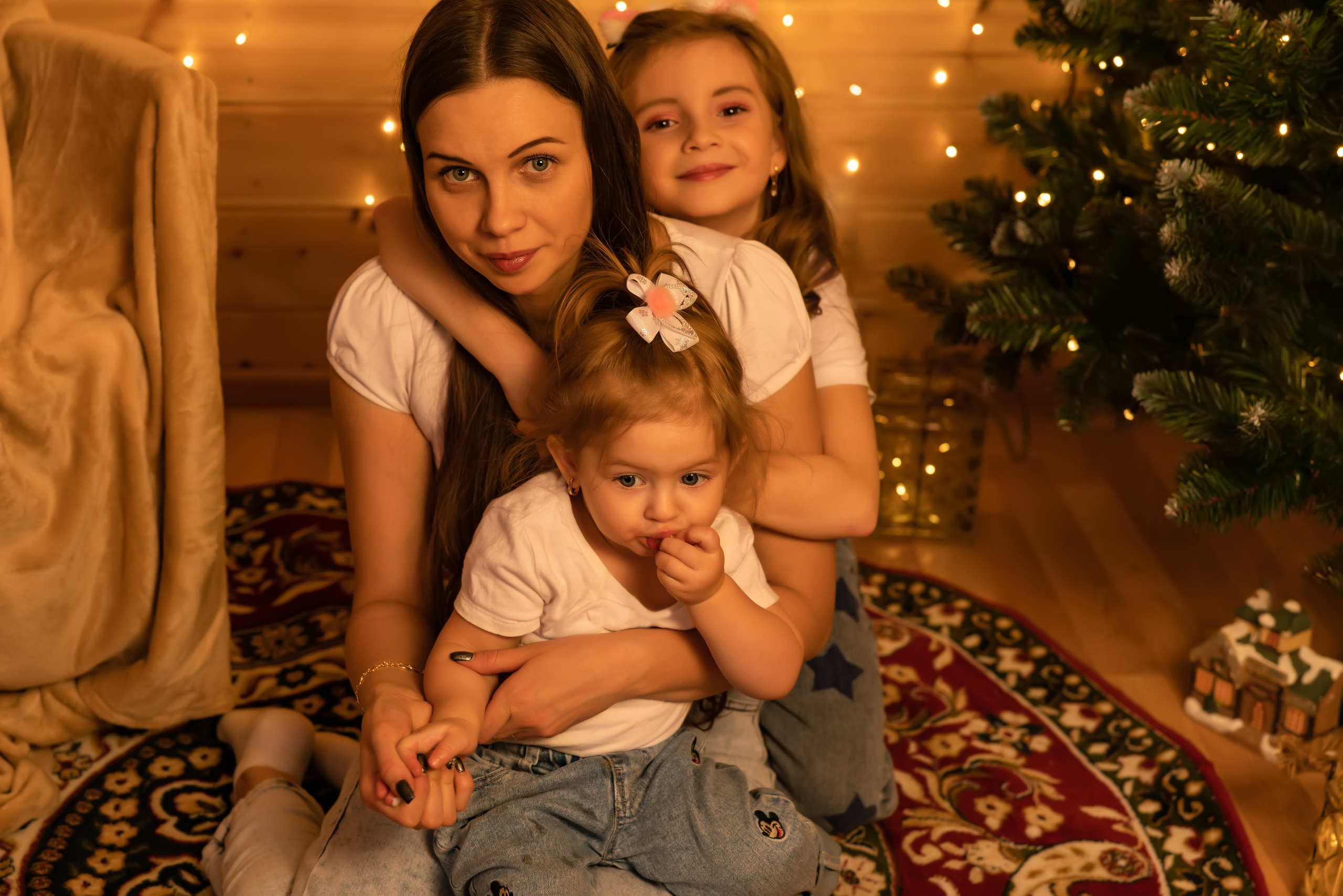 Новогодняя семейная съемка для Юлии