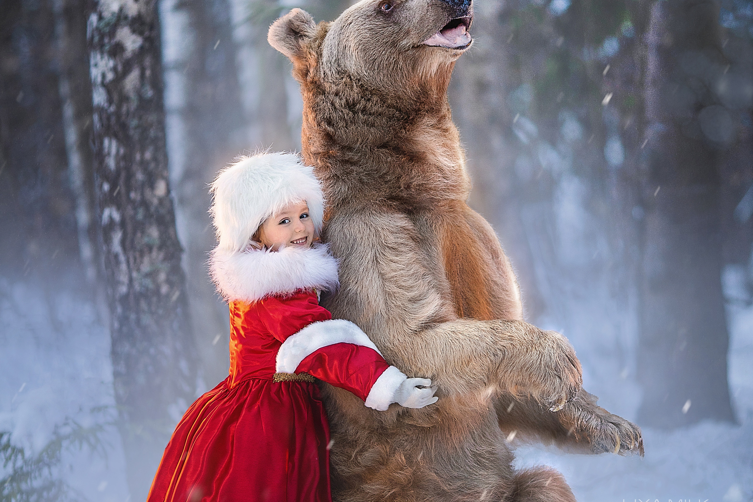 Фотосессии с медведем