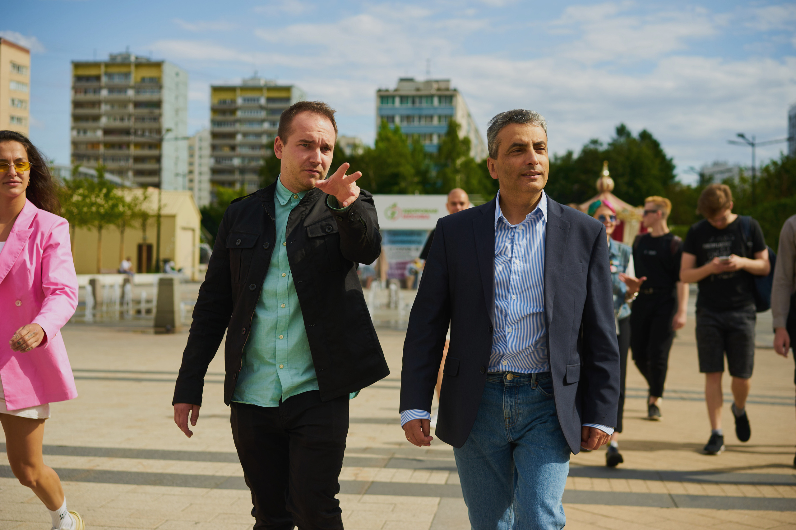 Лев Шлосберг встретился со сторонниками в Зеленограде