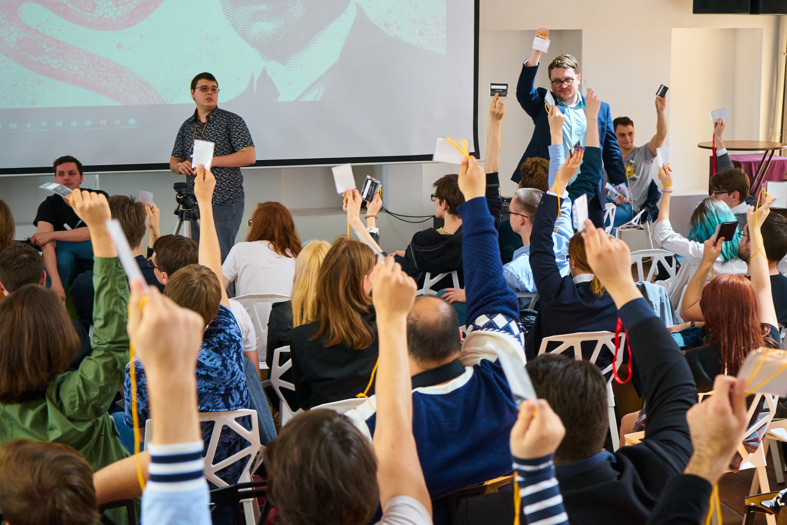 Собрание московского отделения Либертарианской партии России