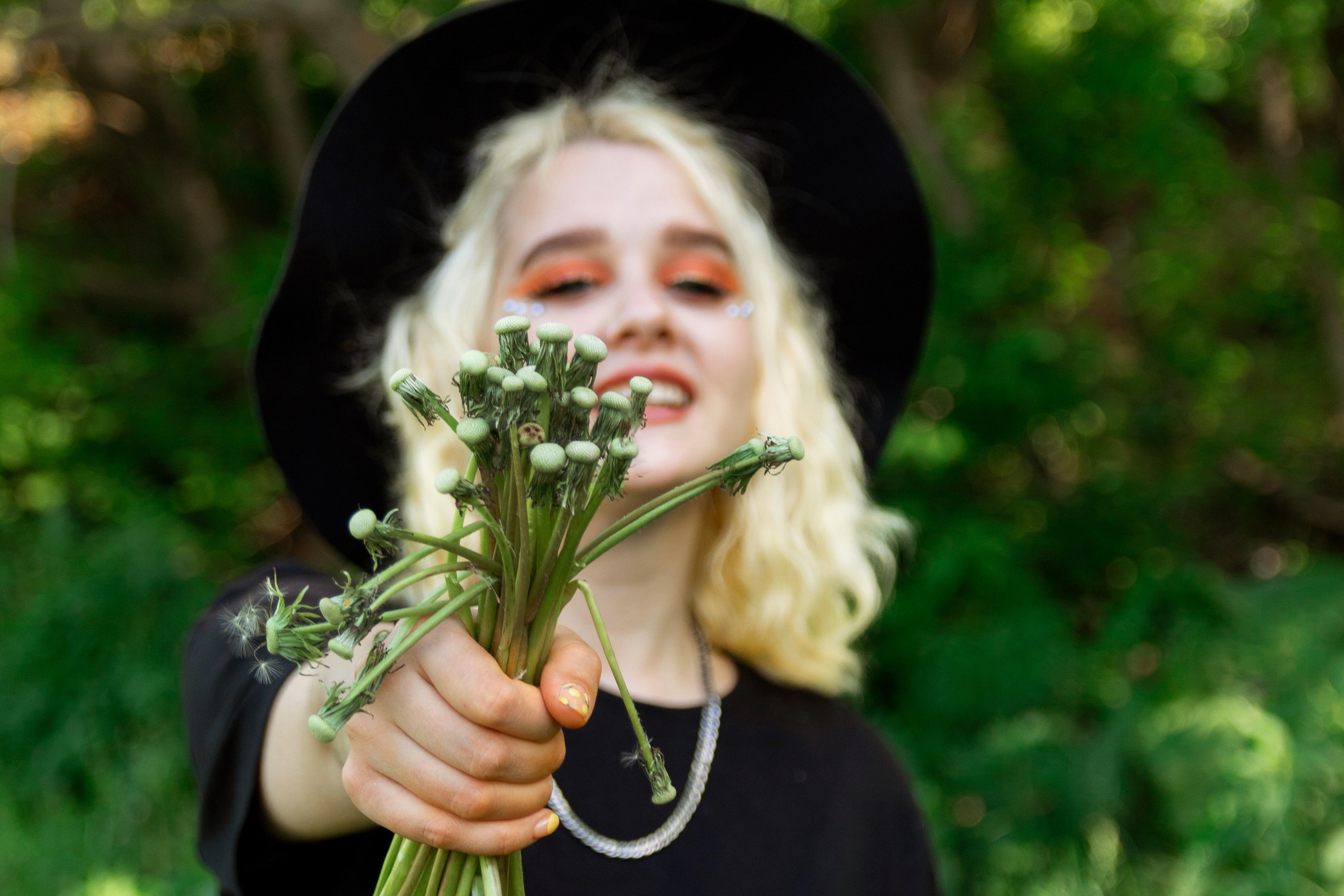 На природе. Ника