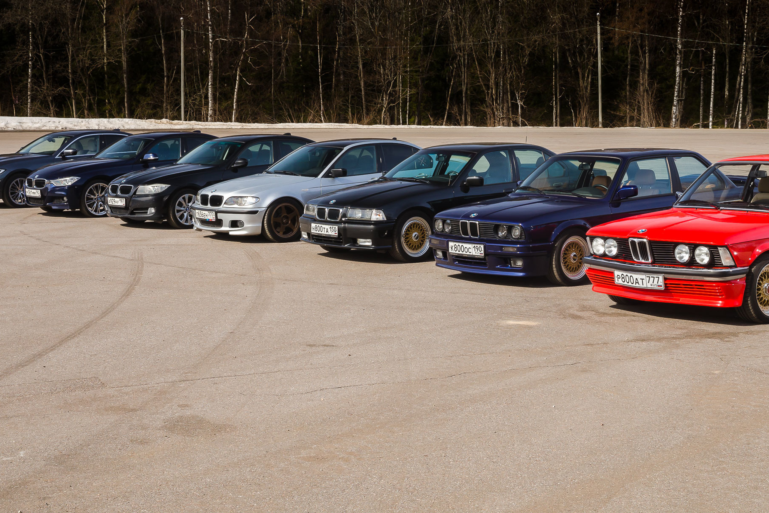 BMW 3er. Фотограф Дмитрий Питерский