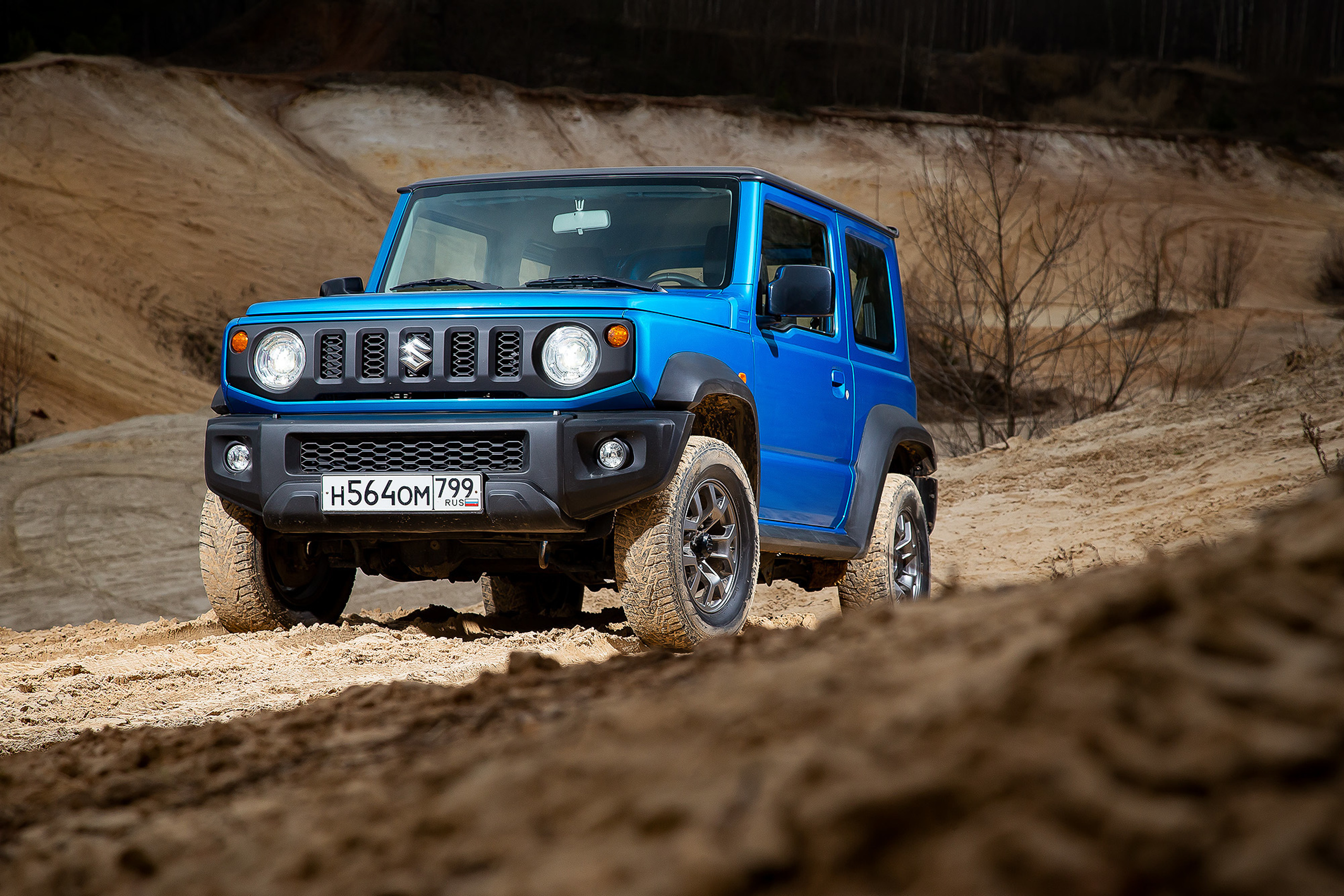 Suzuki Jimny. Фотограф Дмитрий Питерский