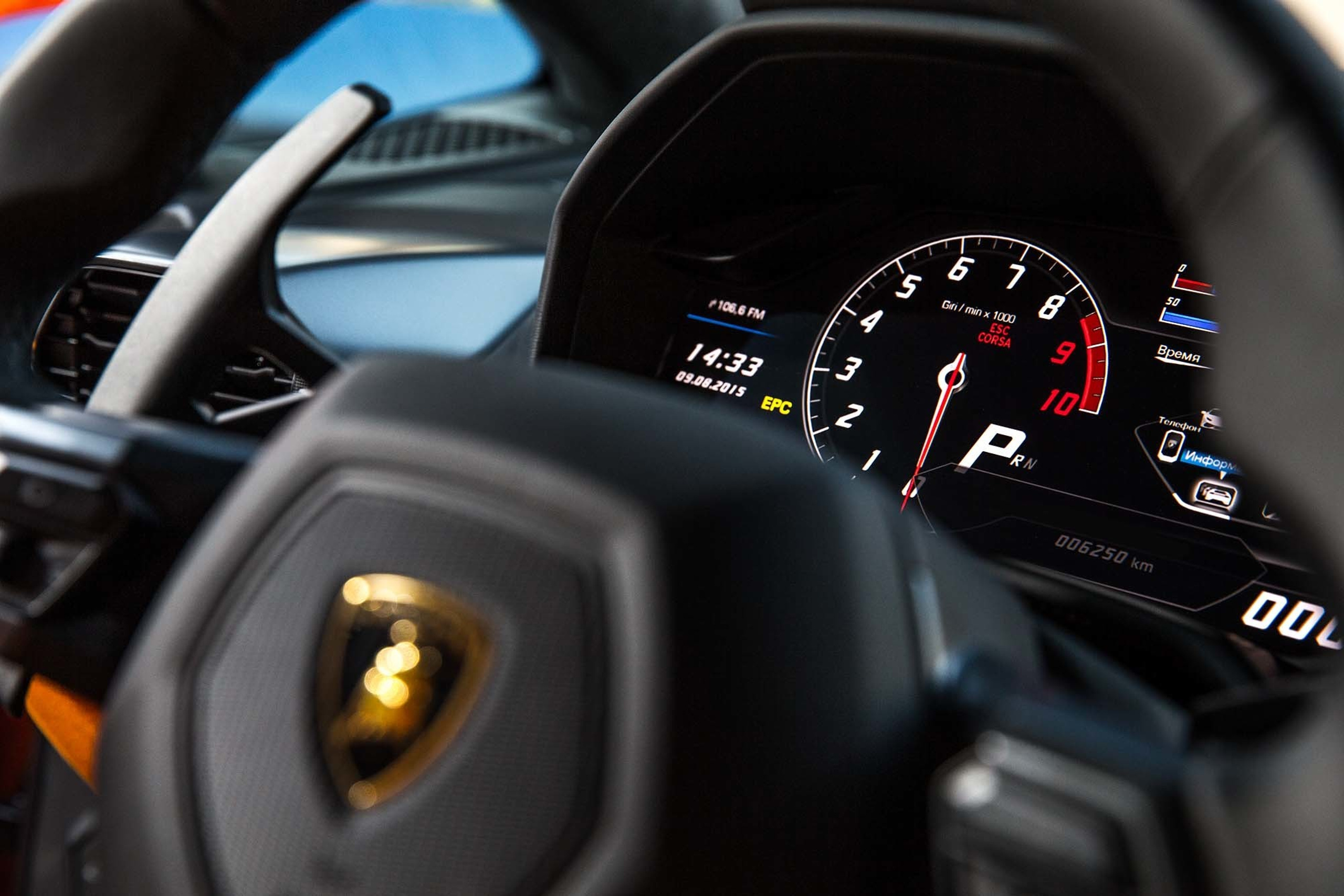 Lamborghini Huracan. Фотограф Дмитрий Питерский