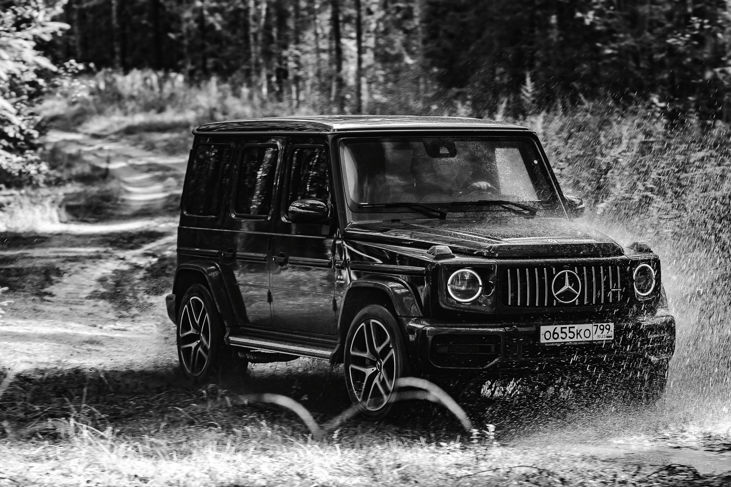 Mercedes G63 AMG. Фотограф Дмитрий Питерский
