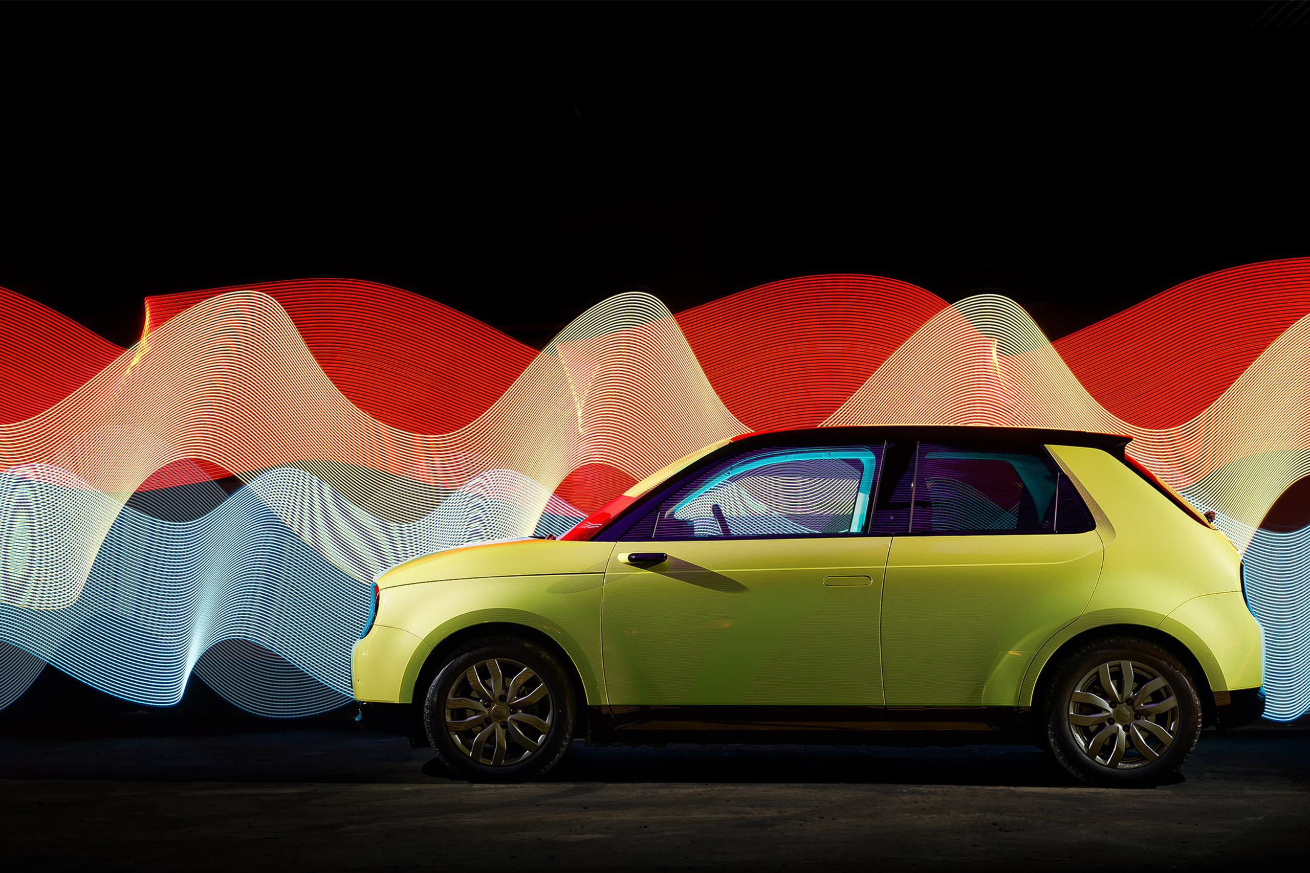 Honda E. Фотограф Дмитрий Питерский