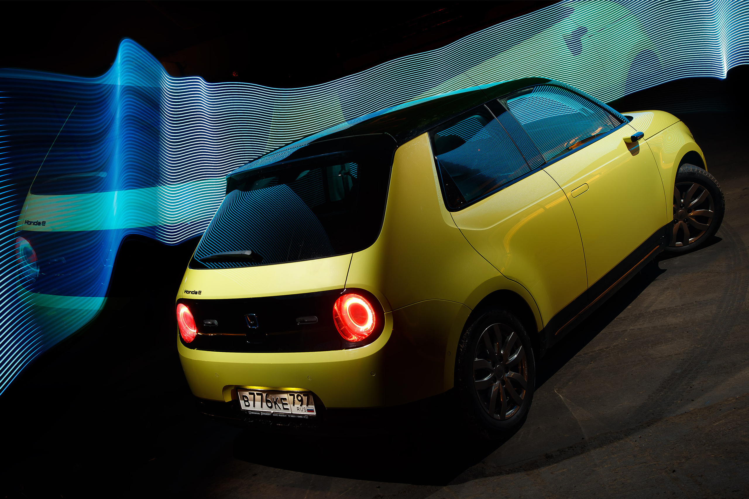 Honda E. Фотограф Дмитрий Питерский