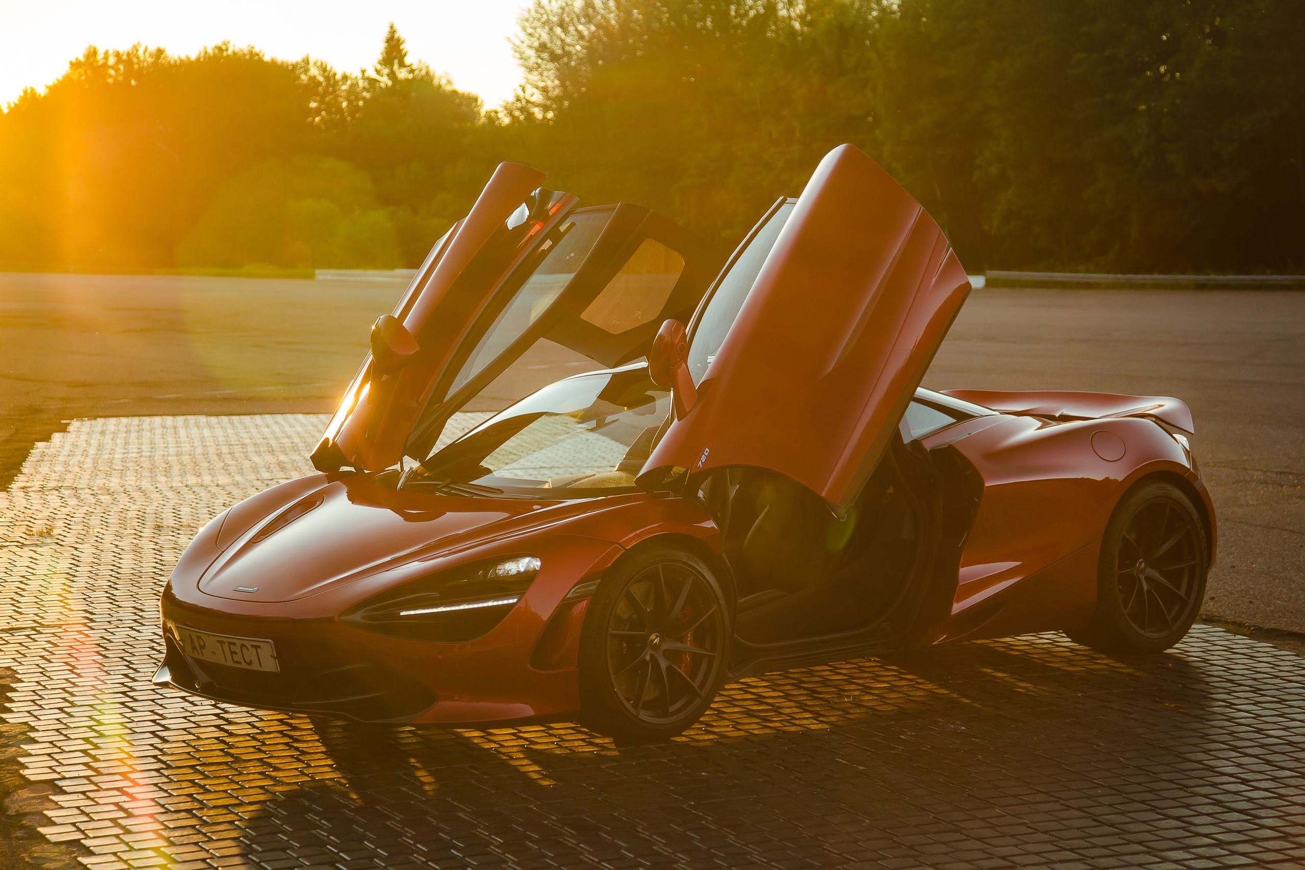 McLaren 720s. Фотограф Дмитрий Питерский
