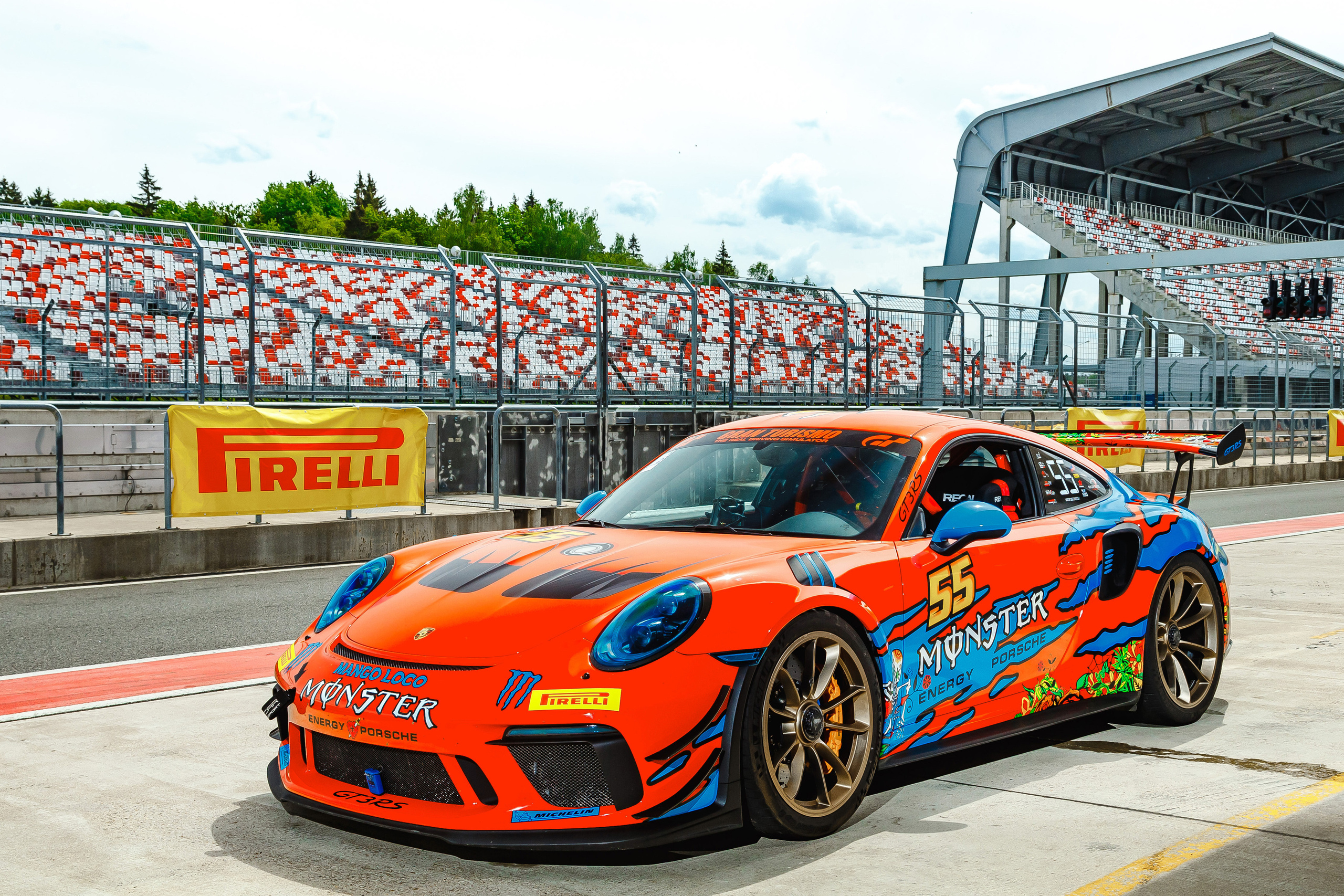 Porsche 911 GT3RS. Фотограф Дмитрий Питерский