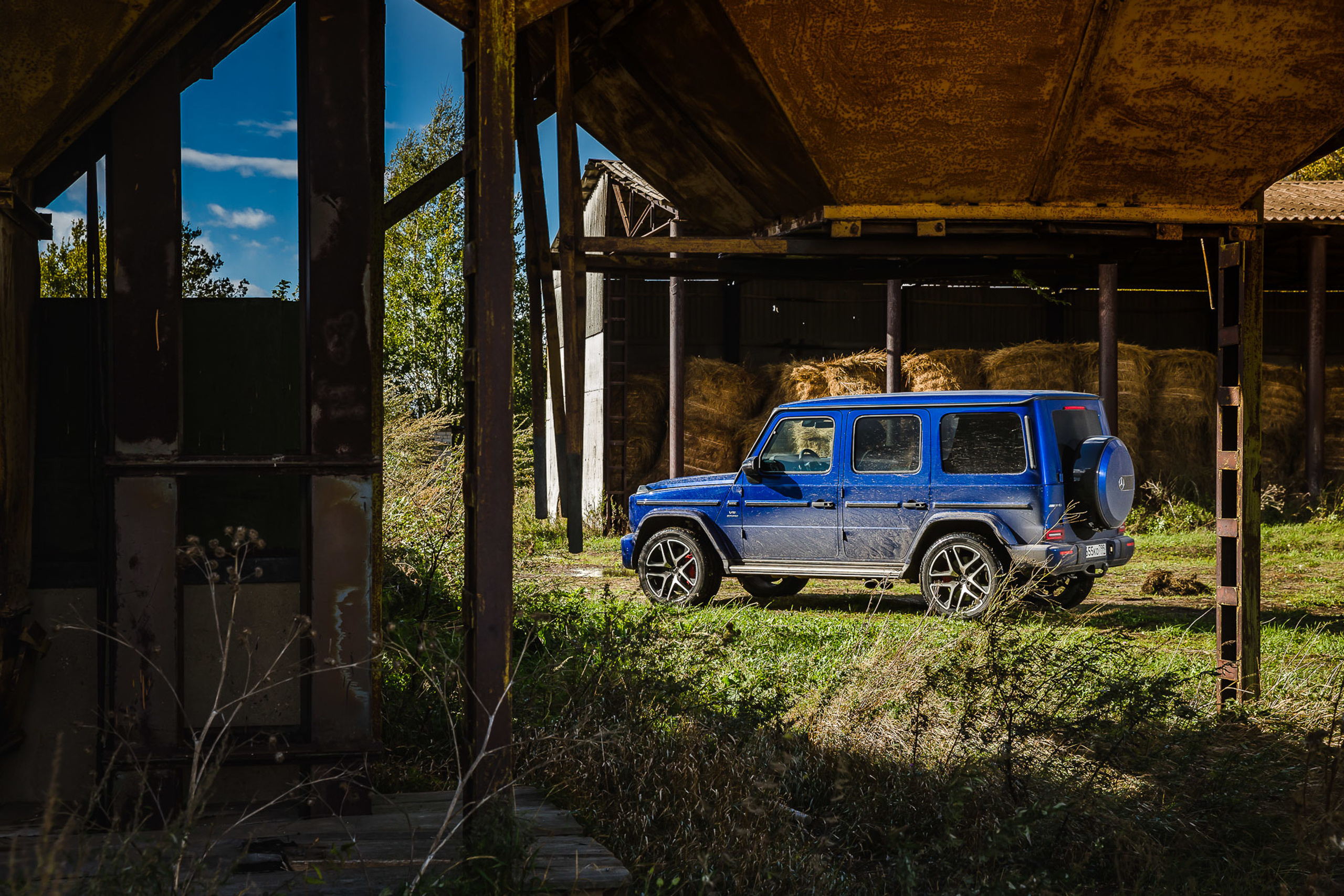 Mercedes G63 AMG. Фотограф Дмитрий Питерский