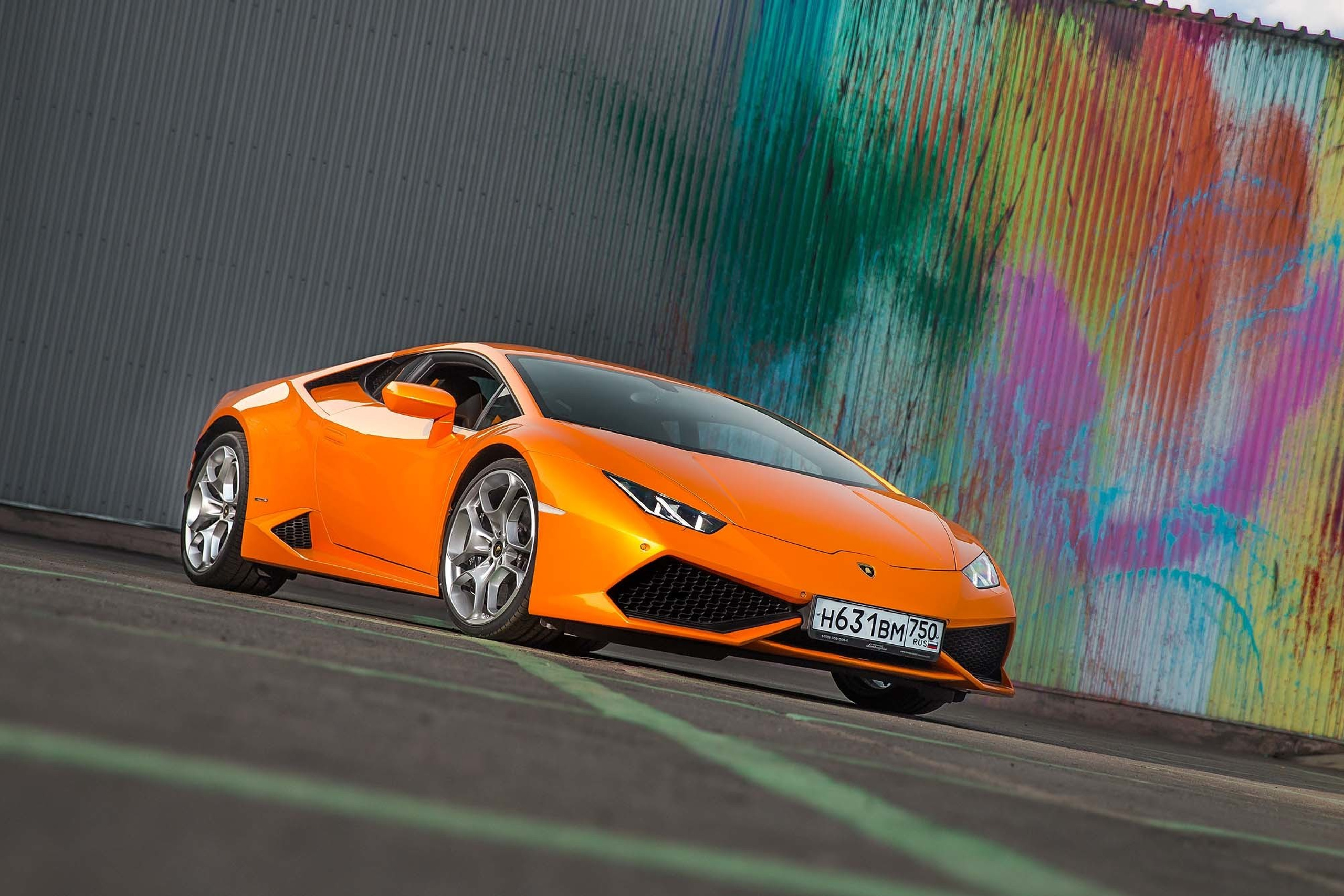 Lamborghini Huracan. Фотограф Дмитрий Питерский