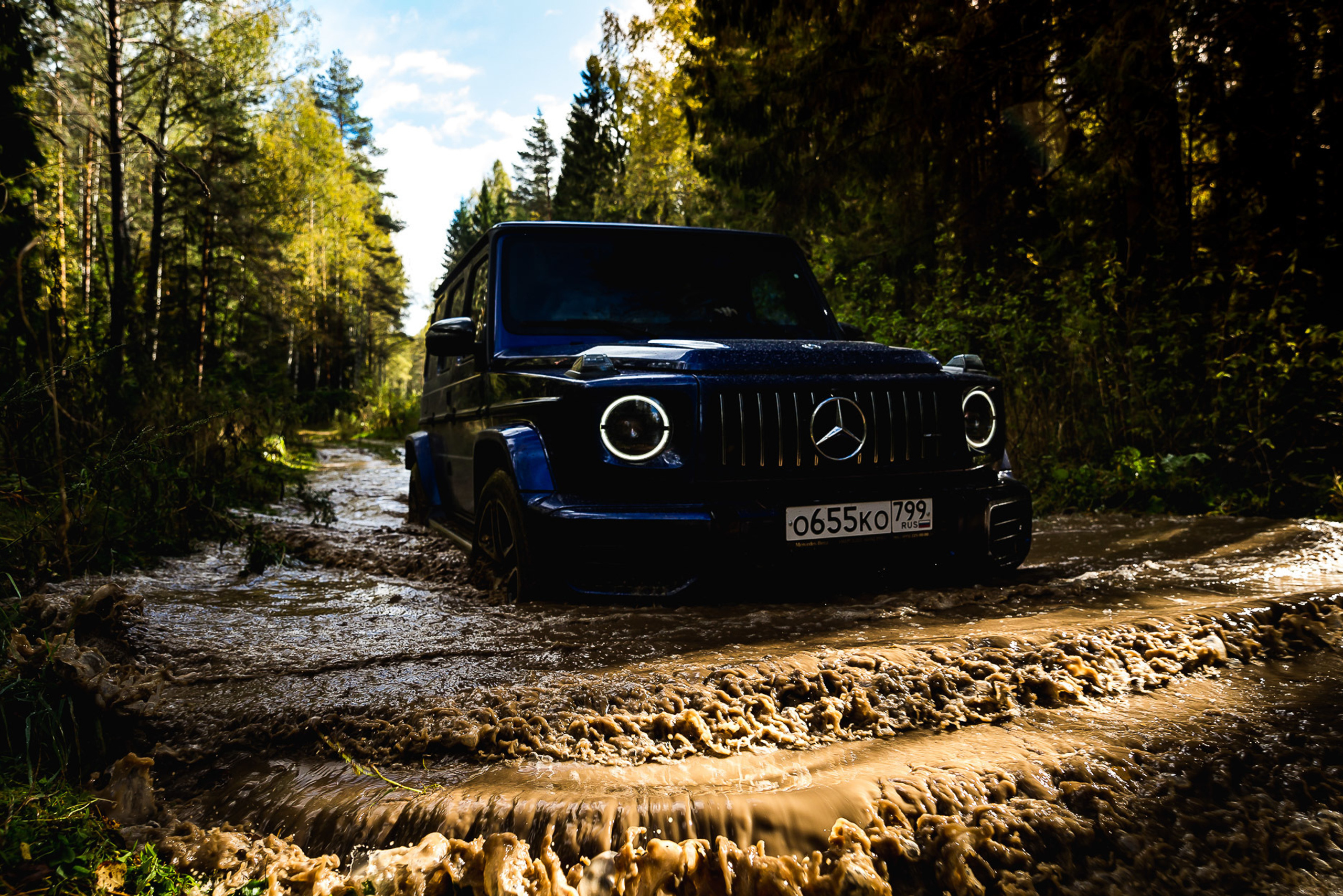 Mercedes G63 AMG. Фотограф Дмитрий Питерский