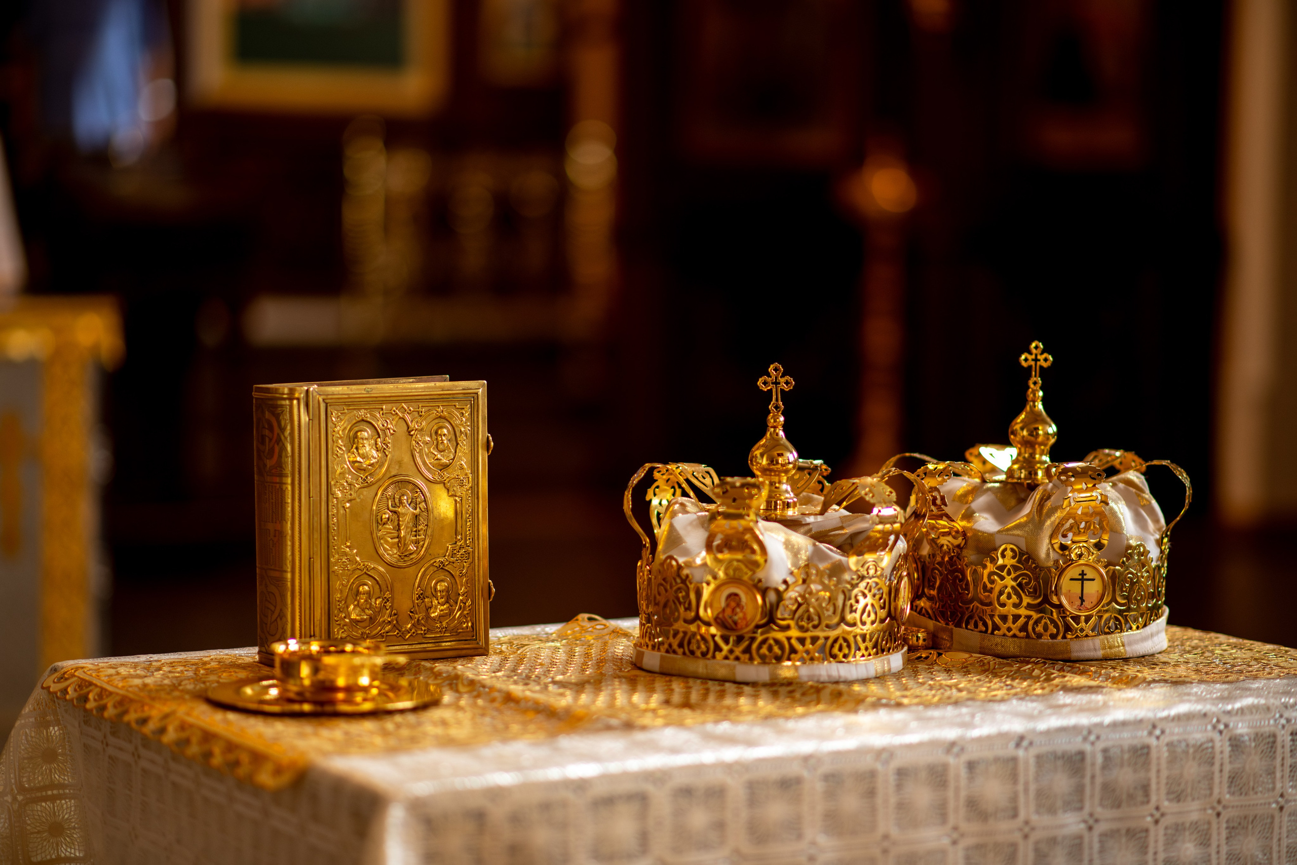 Съёмки венчания